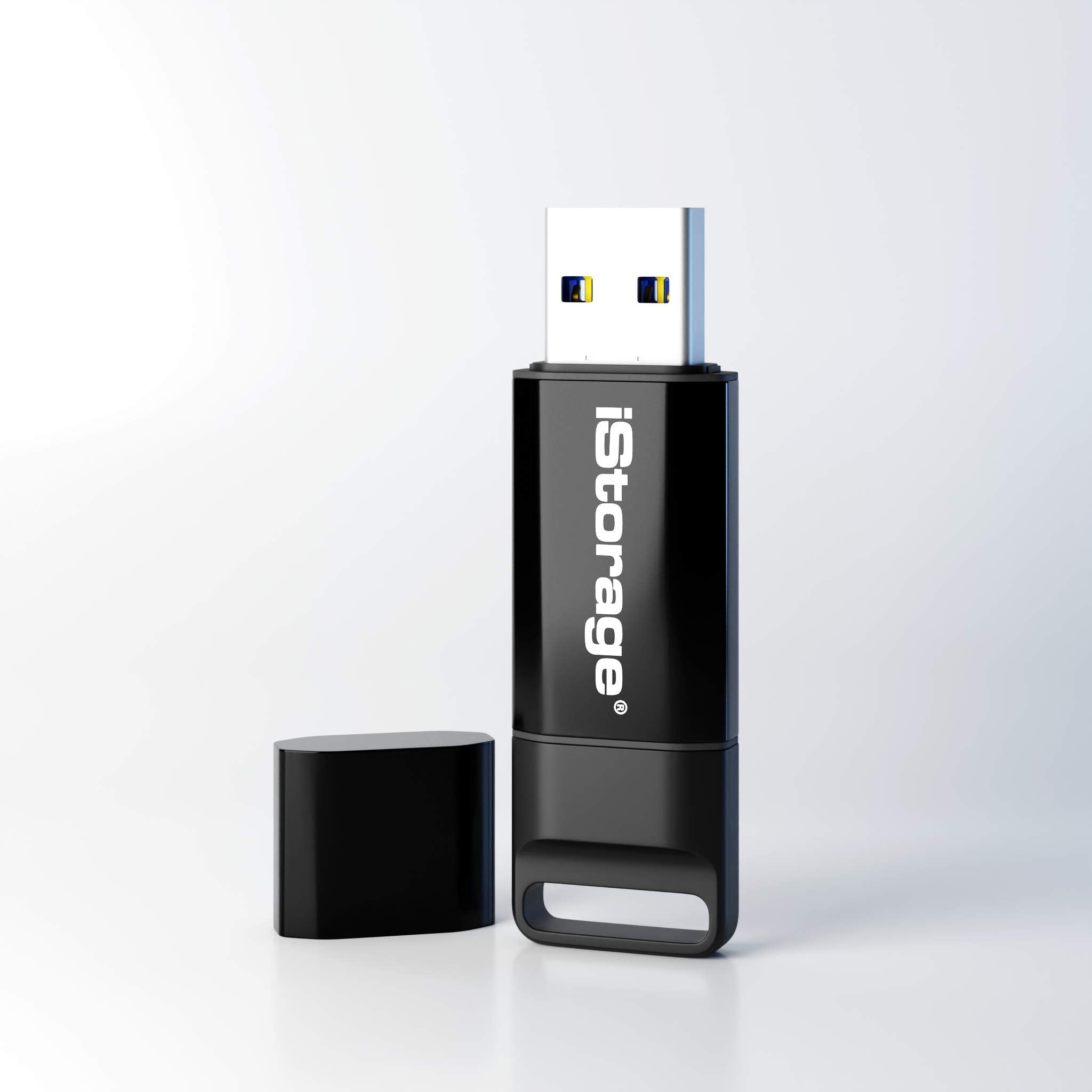 Istorage Datashur Bt 128 Gb | Encrypted Secure Flash Drive | Unlock Via Smartphone Using Bluetooth | Fips 140 2 Level 3 Certifie