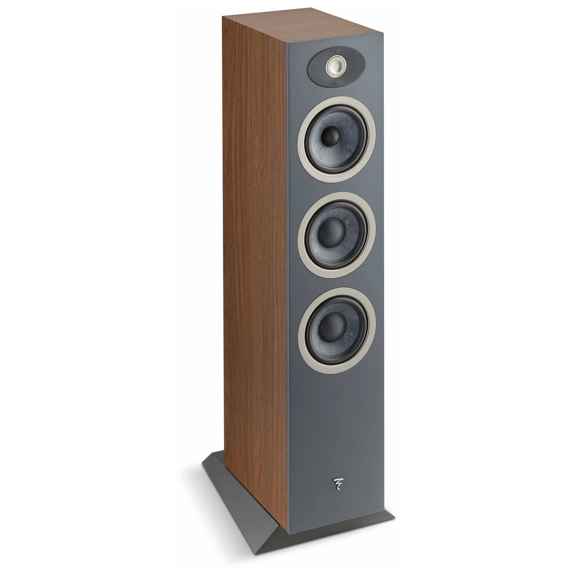 Focal Theva N2-3-Way Floorstanding Loudspeakers With 5-Inch Drivers, Sold Individually, Dark Wood - Fthevan2Dw