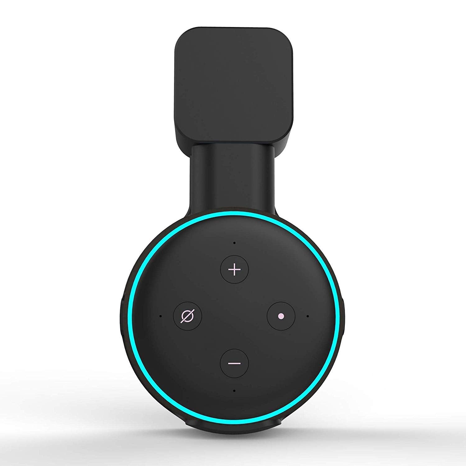 Suixing Outlet Wall Mount Holder Hanger For Echo Dot 3Rd Gen, A Space Saving With Cord Management For Smart Speakers Hide Messy