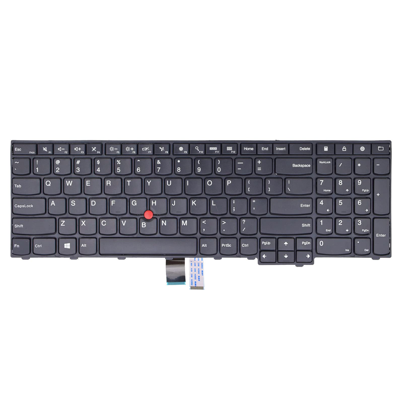 Tlbtek Keyboard Replacement With Frame And Pointer Compatible With Lenovo Ibm Thinkpad E531 E540 W540 W541 W550 W550S T540 T540P