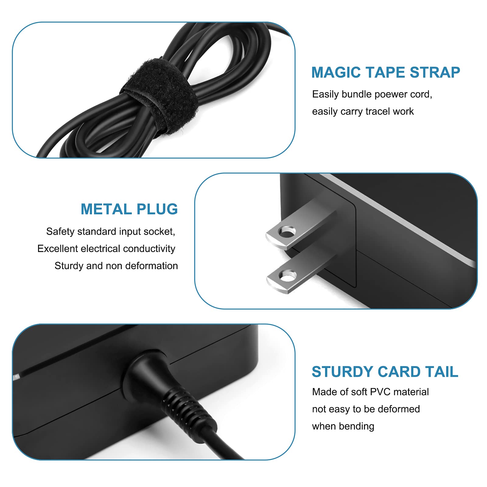 Flgan 65W Charger For Msi Ms 14B3 Ms 1551 Cubi 5 3 Modern 14 15 A10M A10Ras Optix Ag321Cr G24C4 Ps42 Ps63 Coofun Um700 Um350 Beelink Ser3 Ser4 W19 065N1A W19 065N1C