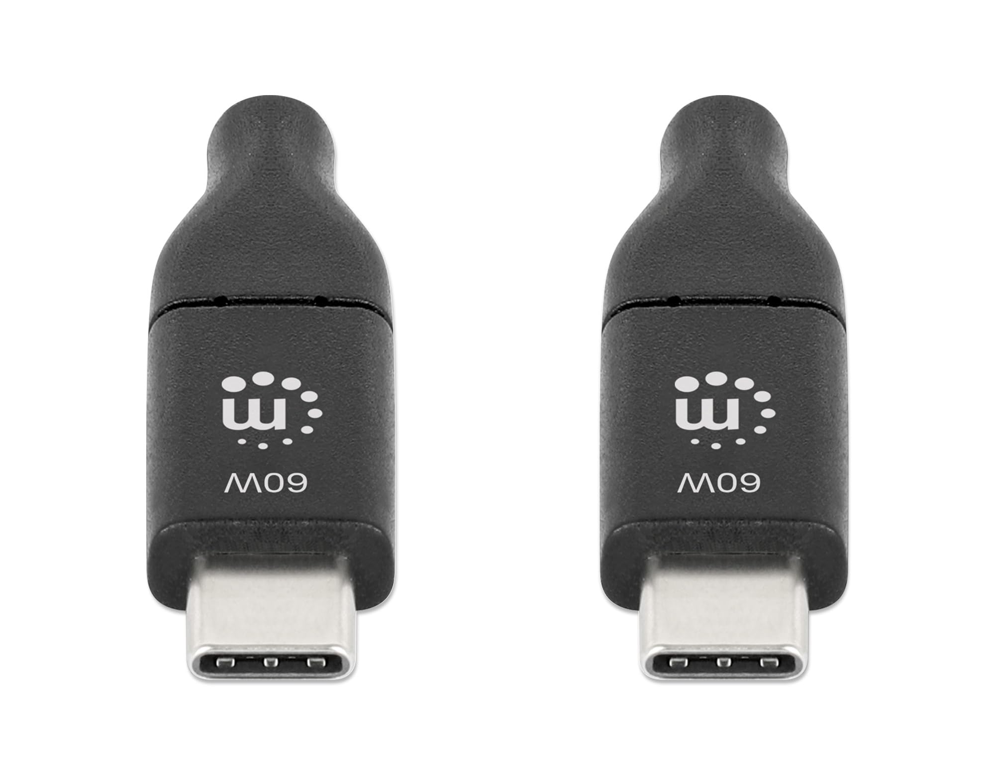 Manhattan Usb 3.1 Cable Type-C (Male)/ 1 M (3 Ft.) 3 Black 353526