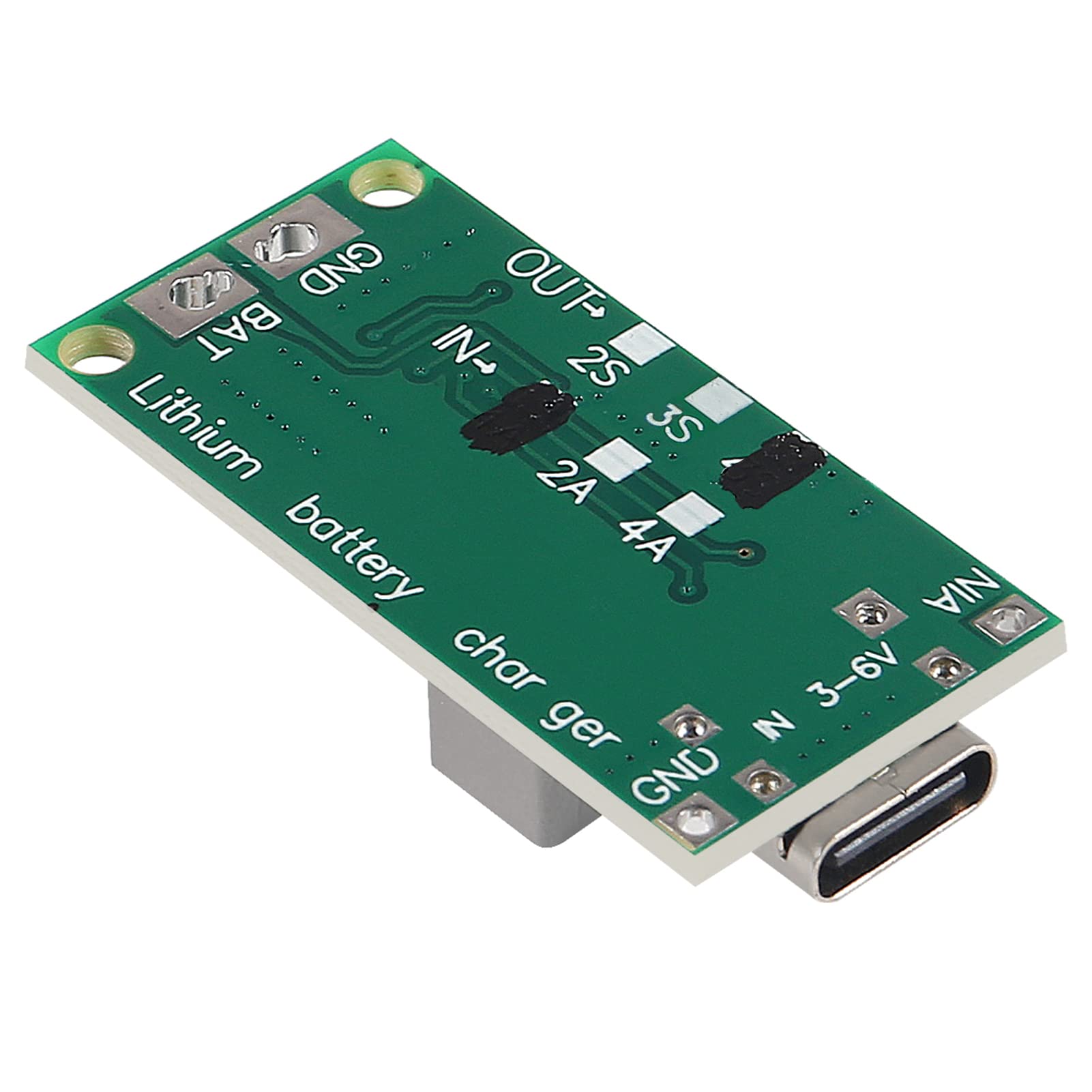 Dweii 3Pcs 18650 Lithium Battery Multi Cell 2S 3S 4S Type C To 8.4V 12.6V 16.8V Step Up Boost Lipo Polymer Li Ion Charger 7.4V 1