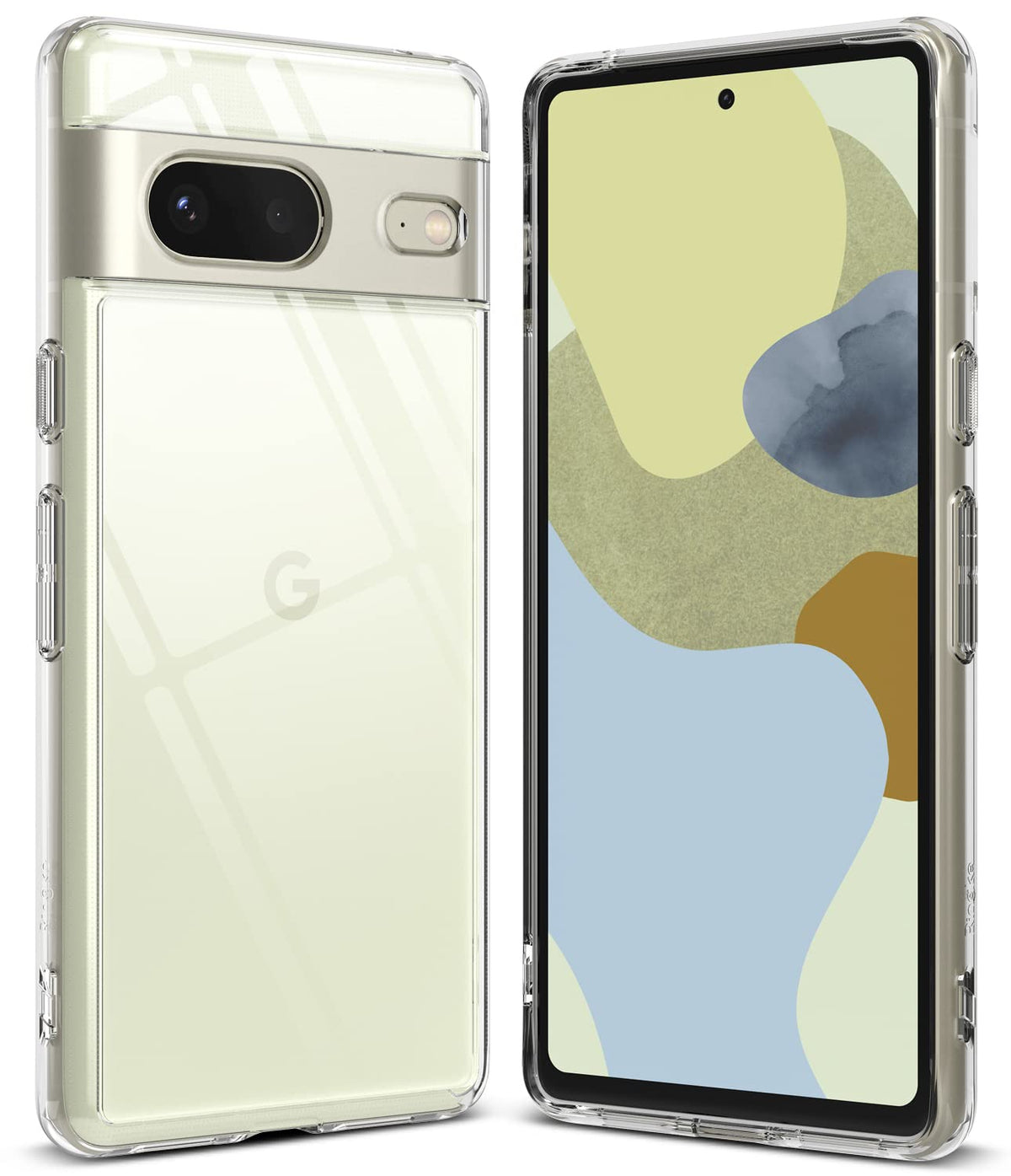 Ringke Fusion Minimalist Fit] Compatible With Google Pixel 7 Case 5G, Transparent Elegant Look Minimal Bulk Cover For Women, Men