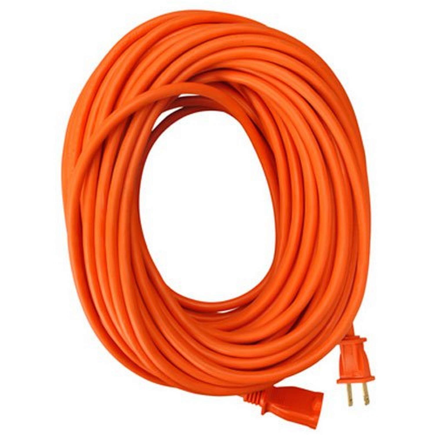 Master Electrician 02208Me 50 Feet Round Vinyl Extension Cord, Orange