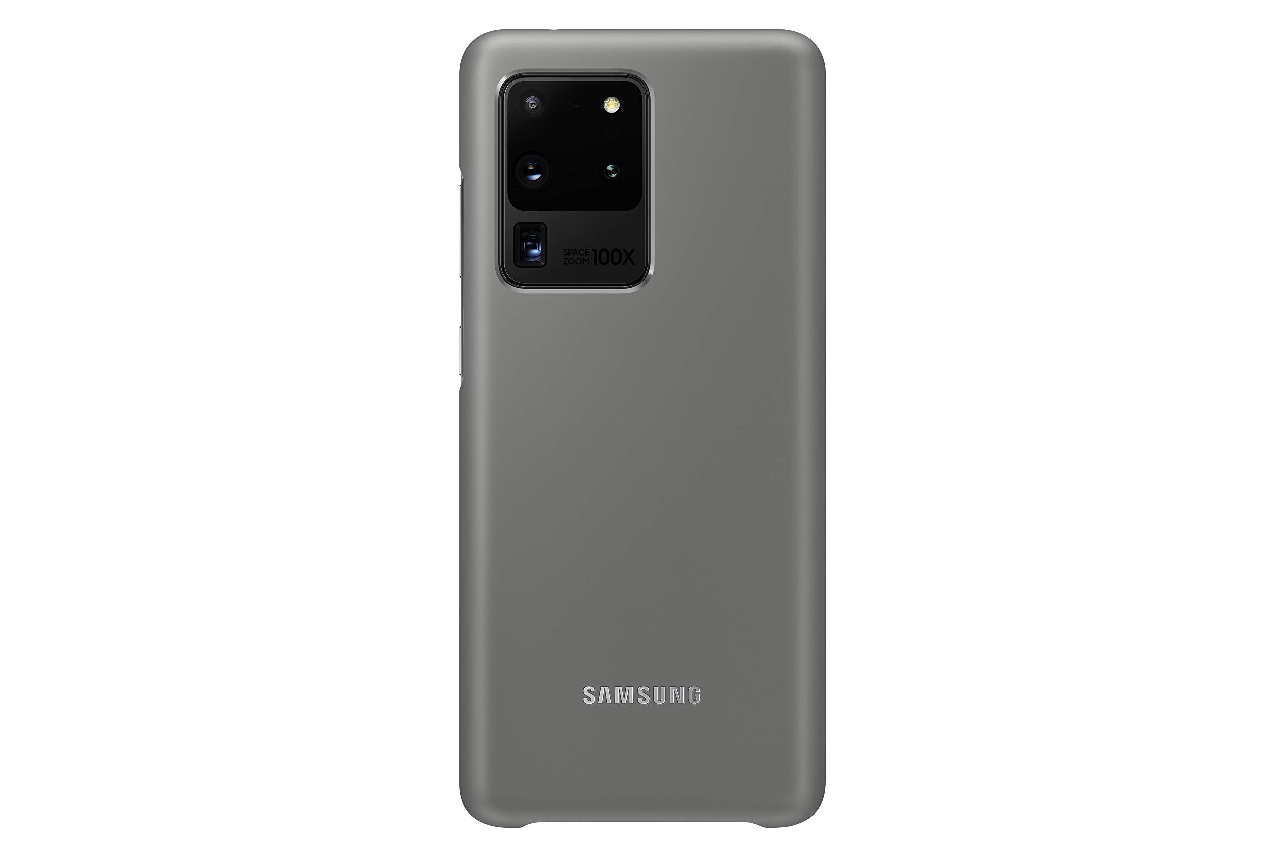 Samsung Galaxy S20 Ultra Case, Protective Nylon Smart Led Back Cover   Gray (Us Version With Warranty), Model:Ef Kg988Cjegus