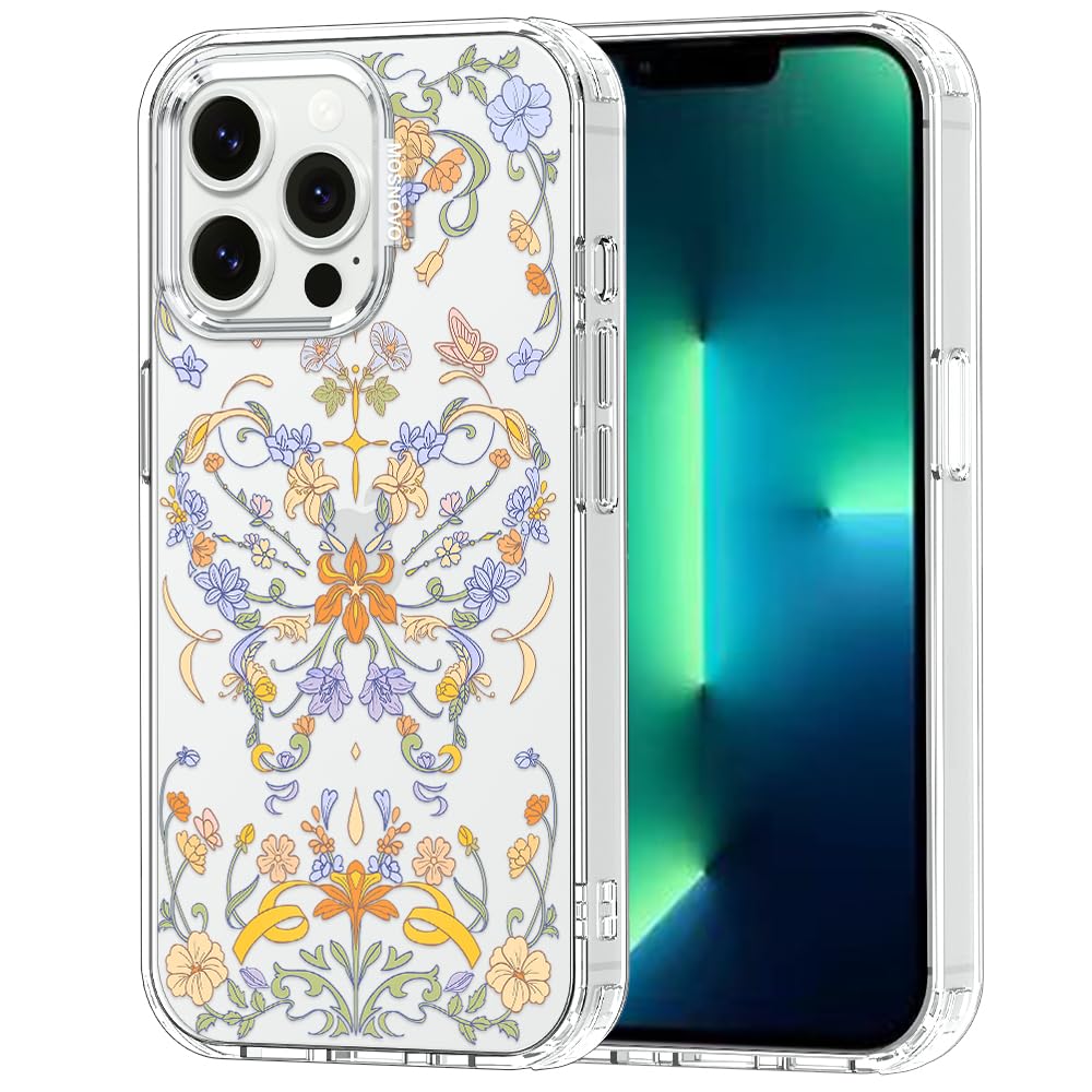 MOSNOVO for iPhone 13 Pro Case, Shockproof Military-Grade Protection 6.6ft Drop Tested, Clear Phone Case for iPhone 13 Pro, Gard