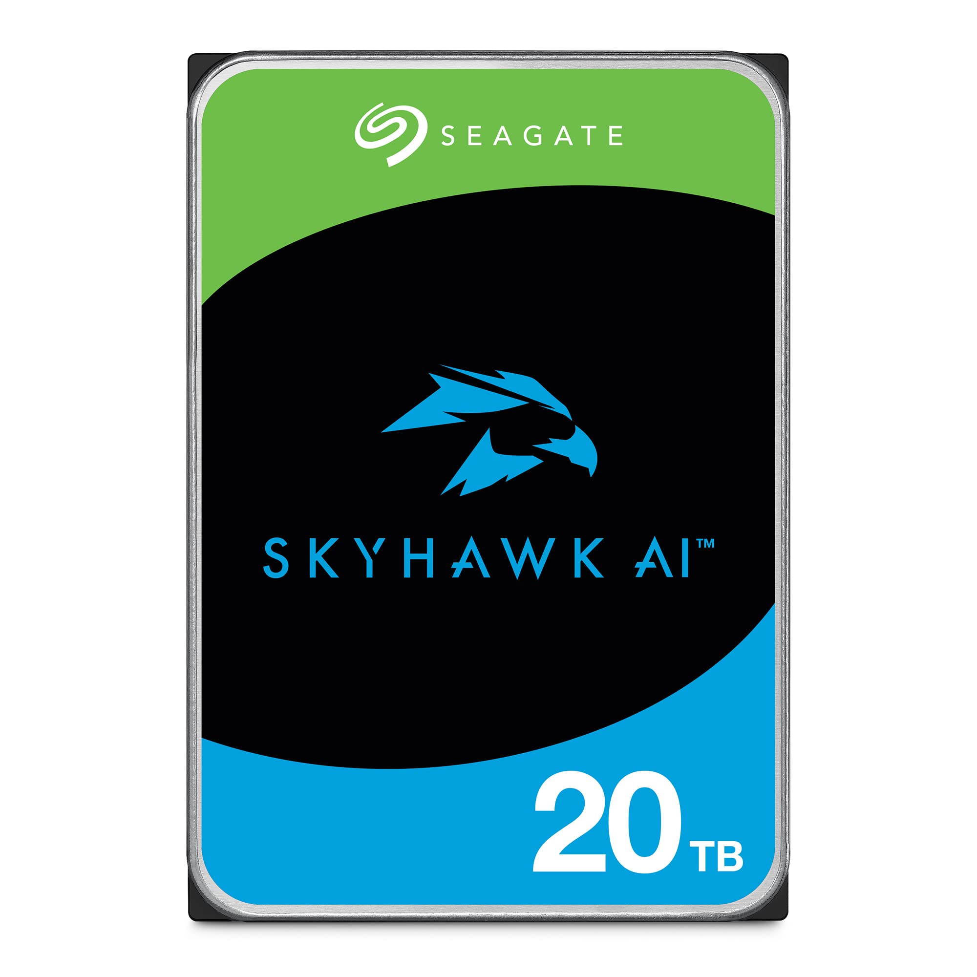 Seagate Skyhawk Ai 20Tb Video Internal Hard Drive Hdd   3.5 Inch Sata 6Gb/S 512Mb Cache For Dvr Nvr Security Camera System With