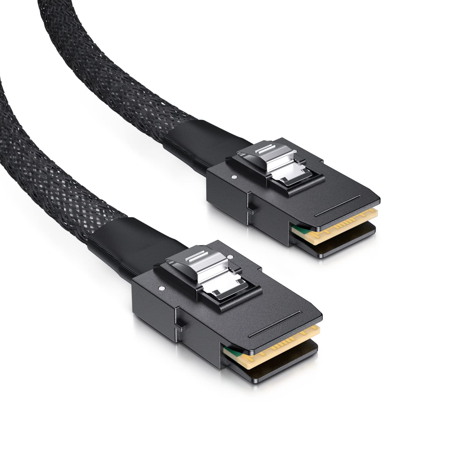 Ipolex Internal Mini Sas Hd Cable Sff 8087 To Sff 8087   Mini Sas Cables, Compatible With Server, Raid Card & Pci Express Contro