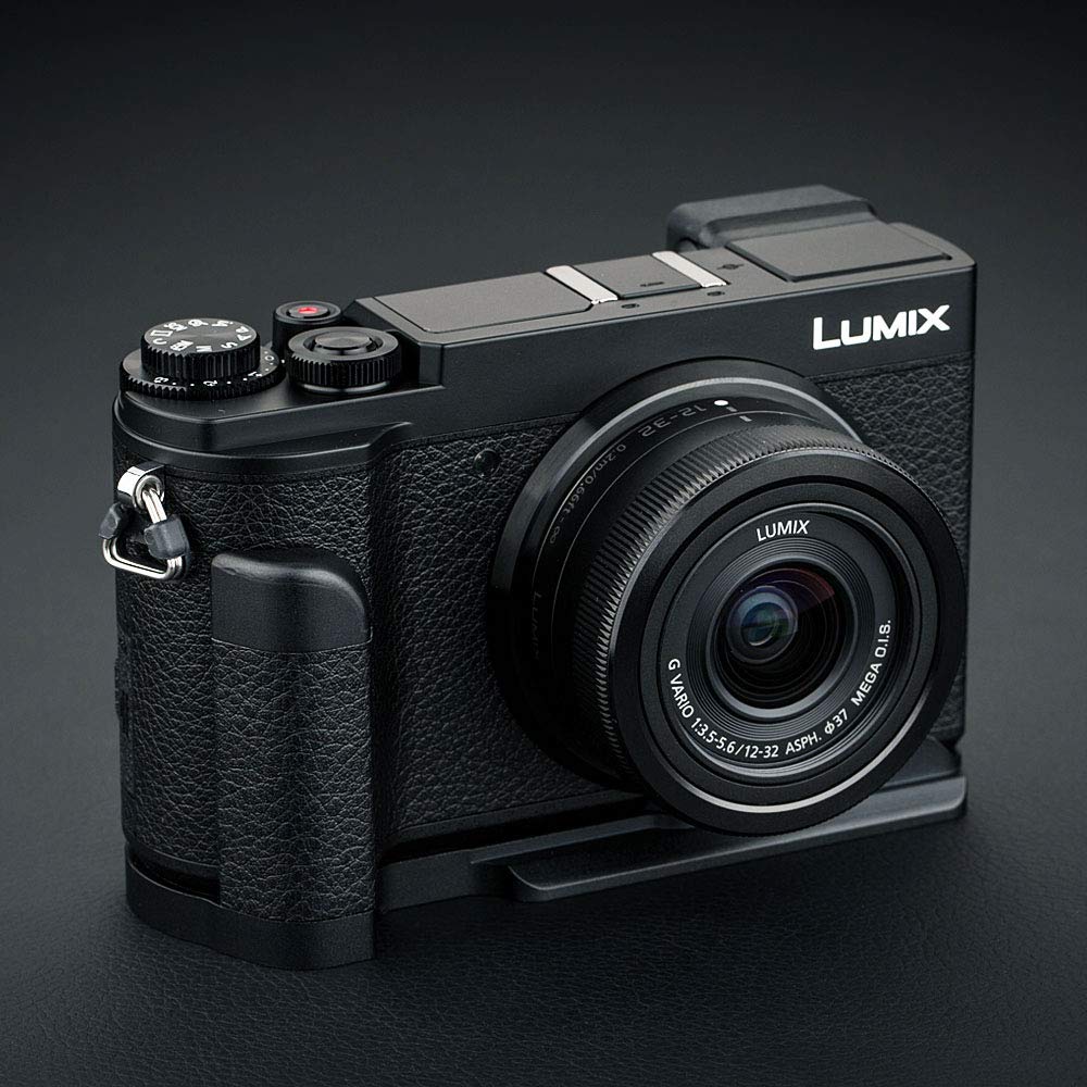 Metal Hand Grip L Bracket For Panasonic Lumix Gx9 Gx85 Gx80 Gx7 Mark Iii Ii Anti-Slip Holder, No Blocking To Interfaces Jack & B