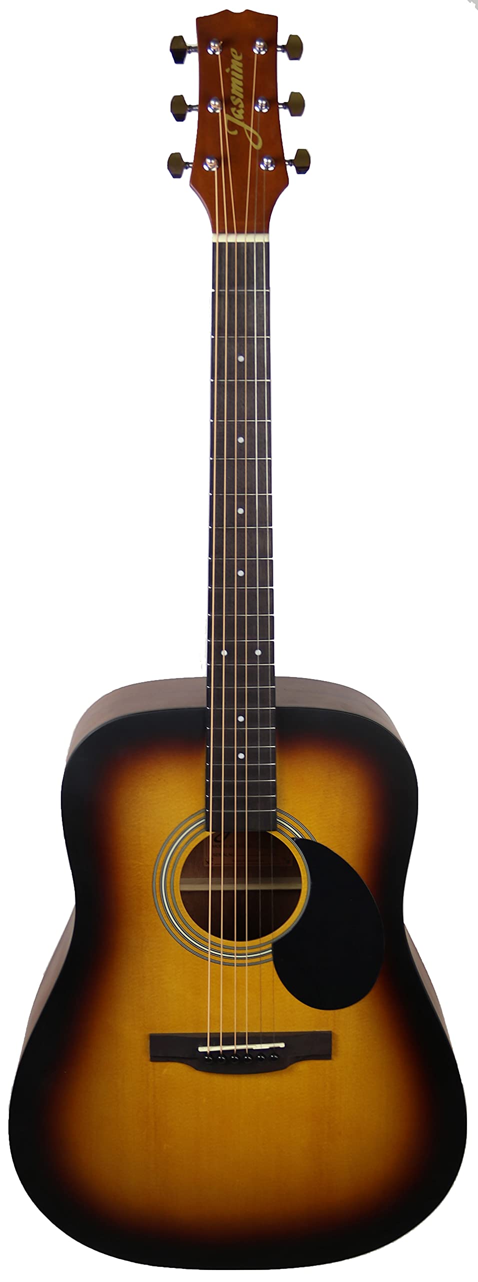 Jasmine 6 String Acoustic Guitar, Right, Matte Sunburst, (S35 Sb)