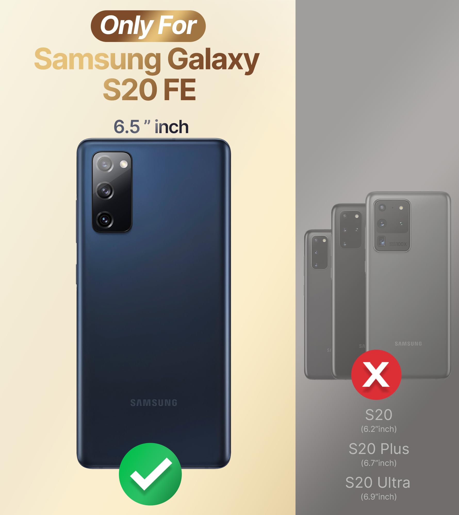 Xyz For Galaxy S20 Fe Case With Stand, For Samsung Galaxy S20 Fe Case With Double Ring, Women Girls Bling Luxury Protective Phon