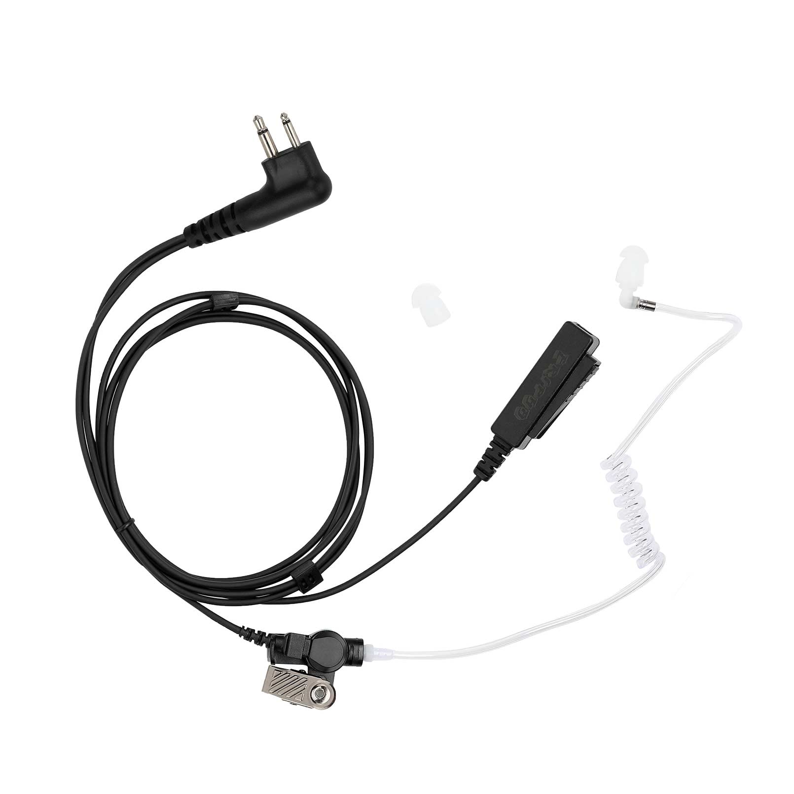Eripha Cp100D Cp200 Cls1110 1410 Two Way Radio Earpiece Compatible With Motorola Walkie Talkie Reinforced Cable Acoustic Tube He
