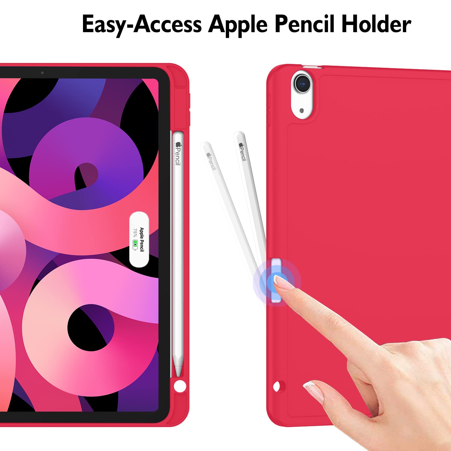 Zryxal Ipad Air 11 Inch Case M3 2025 / M2 2024, Ipad Air Case 5Th Generation/4Th Generation 2022/2020 10.9 Inch [Support Touch I