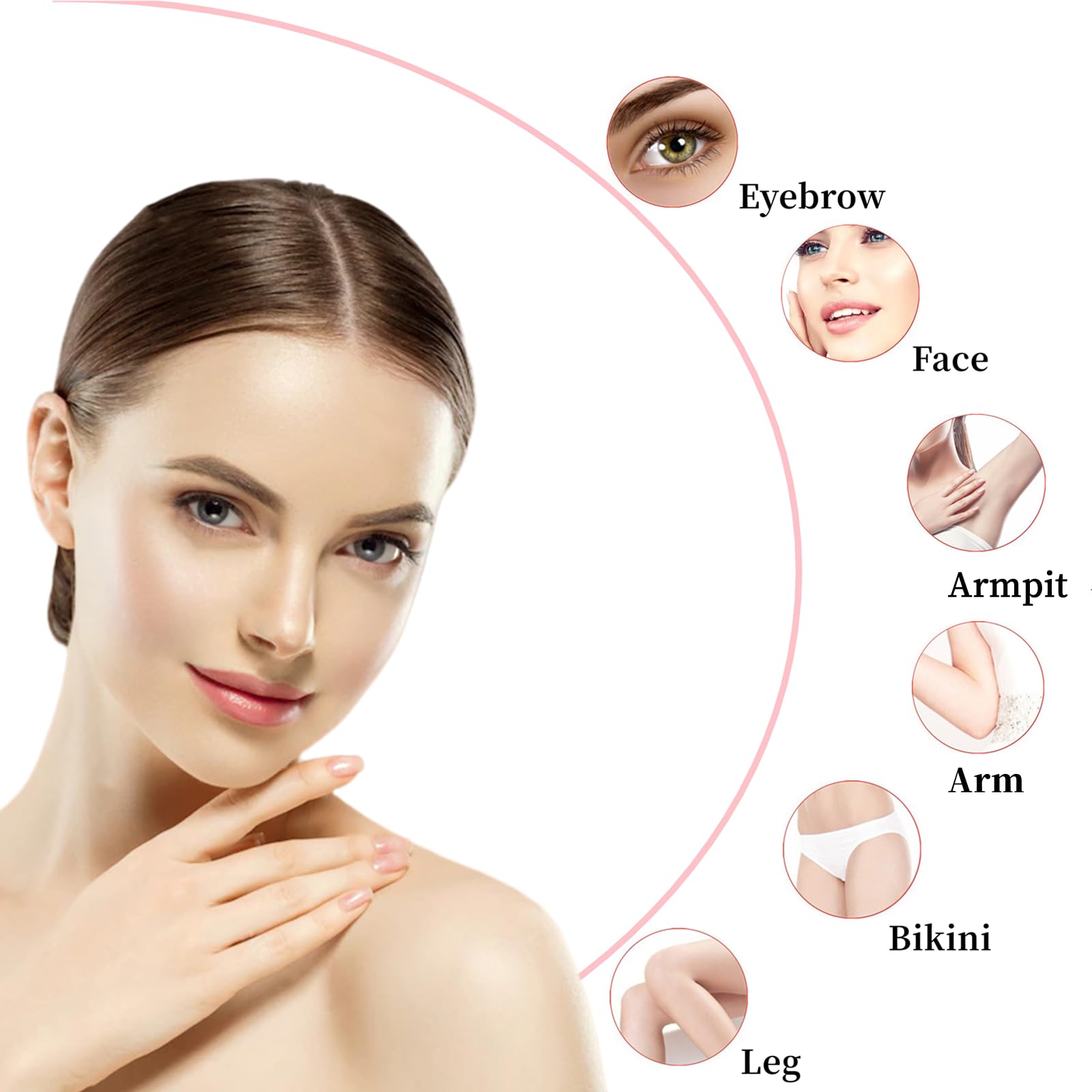 Facial Hair Remover Replacement Heads For Flawless Replacement Heads Gen 2 Suitable For Finishing Touch Flawless Facial Hair Rem