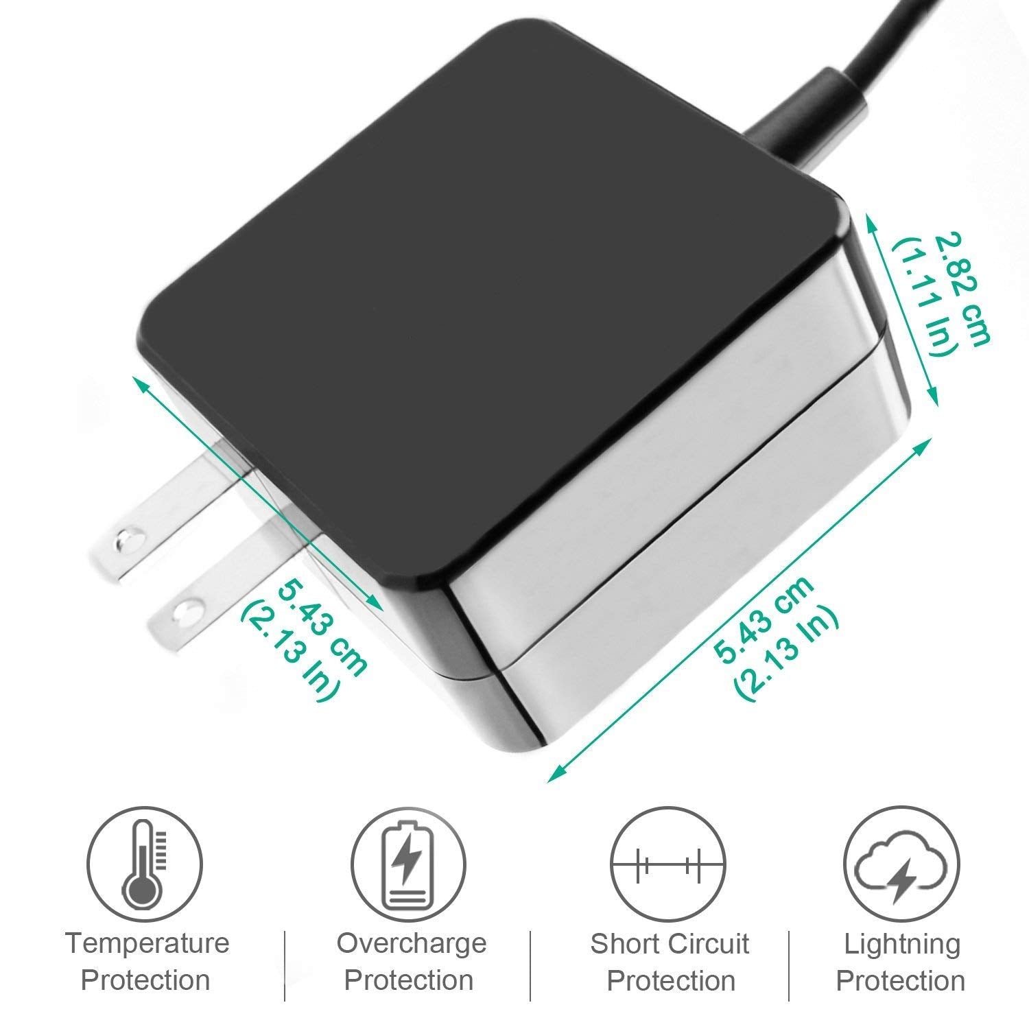 26W 12V 2.2A Ac Charger For Samsung Chromebook 3 Xe500C13 Xe501C13 Samsung Chromebook 2 Xe503C12 Xe500C12 Pa-1250-98 Ad-2612Aus