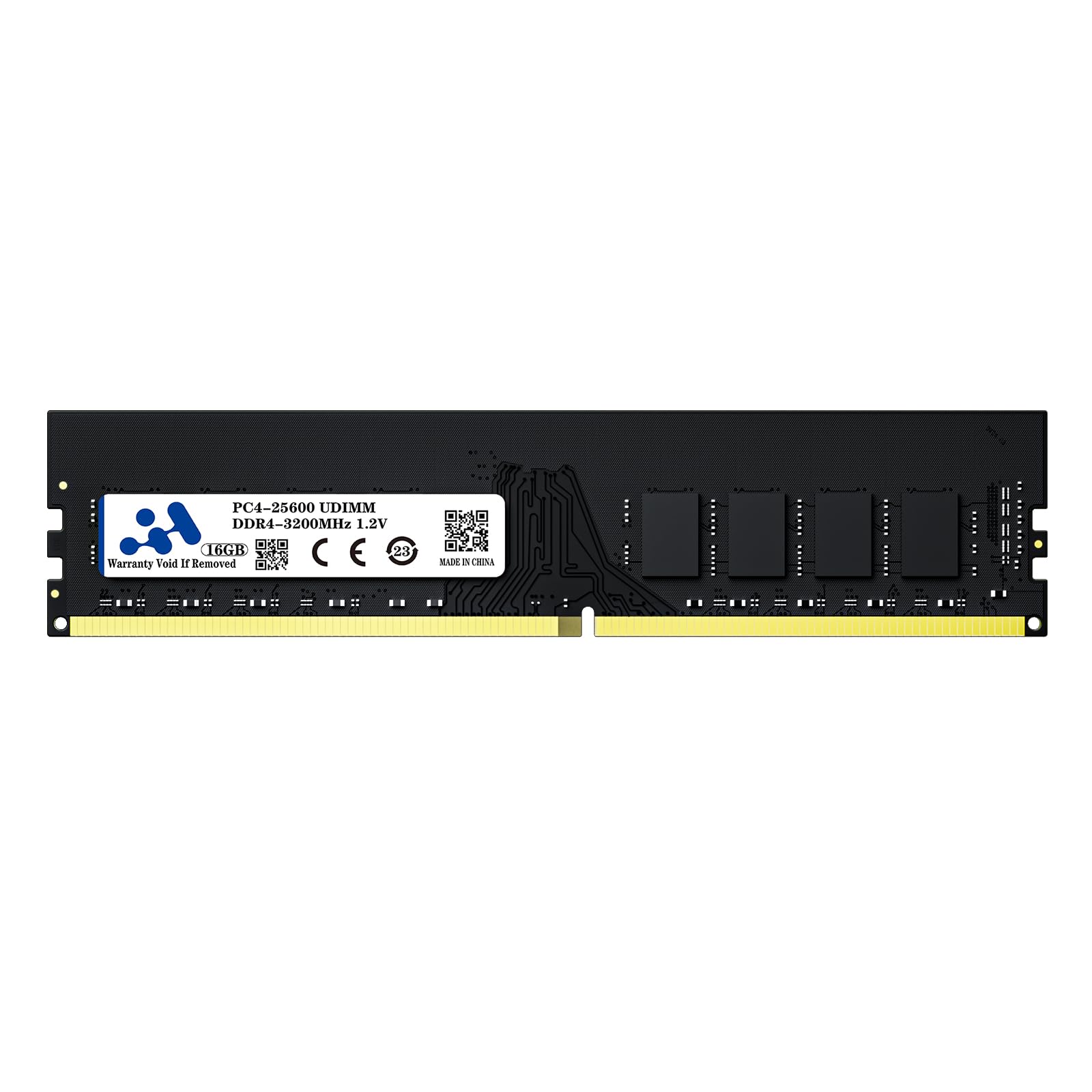 Arshray Ram Ddr4 16Gb 3200Mhz, Pc4 25600 Cl22 288Pin Desktop Memory 1.2V Non Ecc Unbuffered Intel Amd Compatible Dimm Computer P
