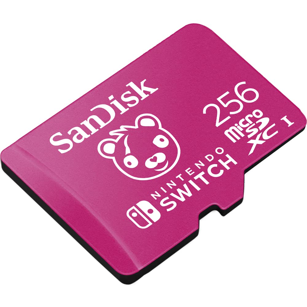 Sandisk 256Gb Microsd Card, Licensed For Nintendo-Switch - Made For Nintendo-Switch 1, Oled, And Lite - Sdsqxao-256G-Gnczn