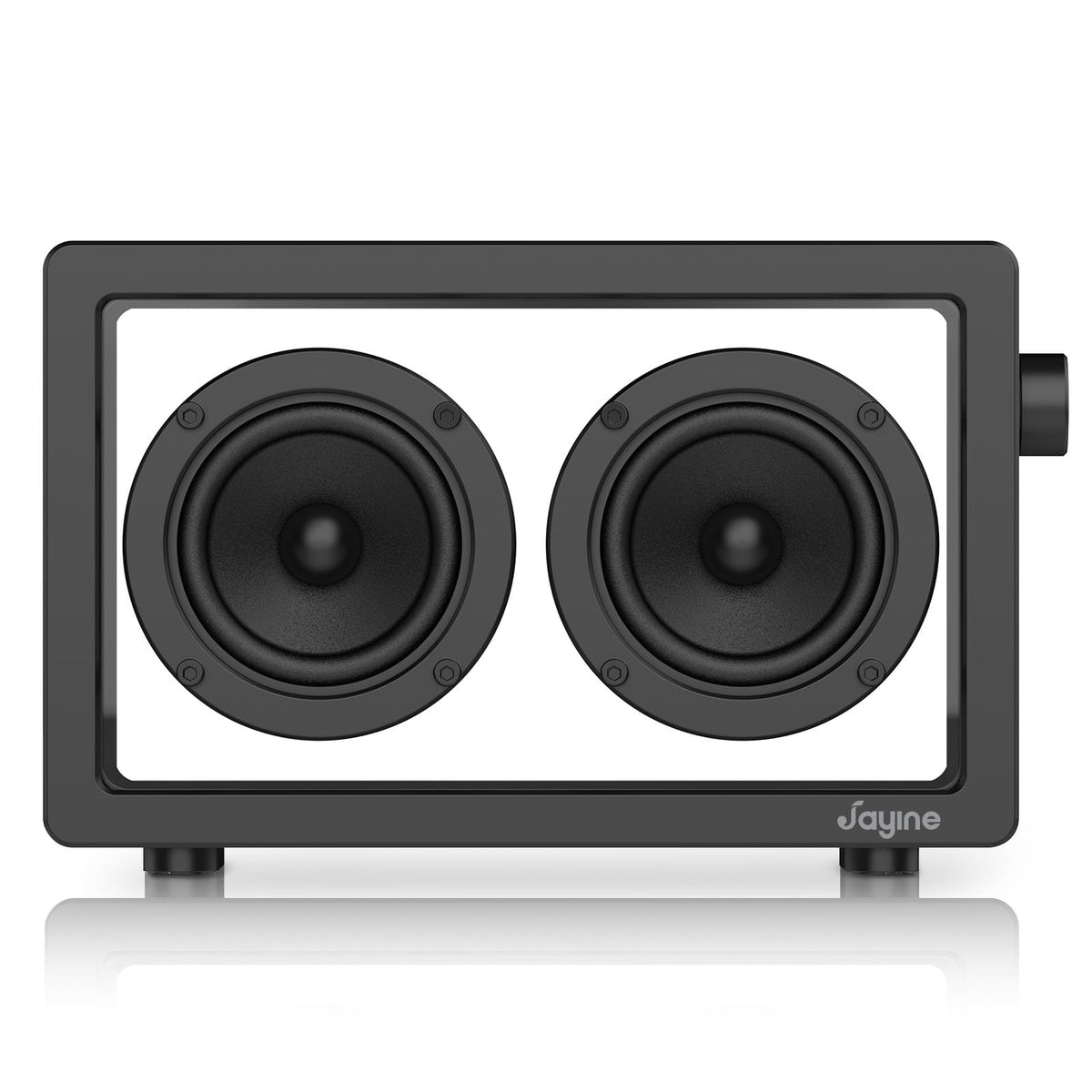 Jayine Cassette Portable Bluetooth Speaker, 16W Minimalist Speakers Bluetooth Wireless Loud, Hd Powerful Sound And Wide Compatib