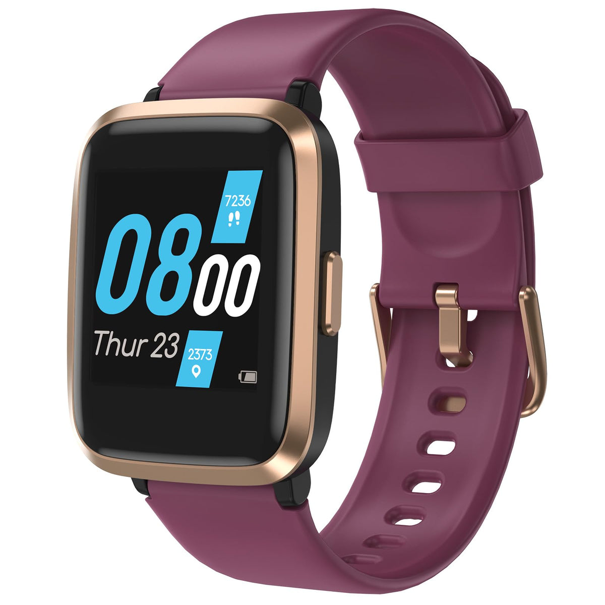 Tykoit Smart Watch, Fitness Tracker With Touchscreen, Heart Rate Monitor, Blood Oxygen, Sleep Tracking Fitness Watch 5Atm Waterp