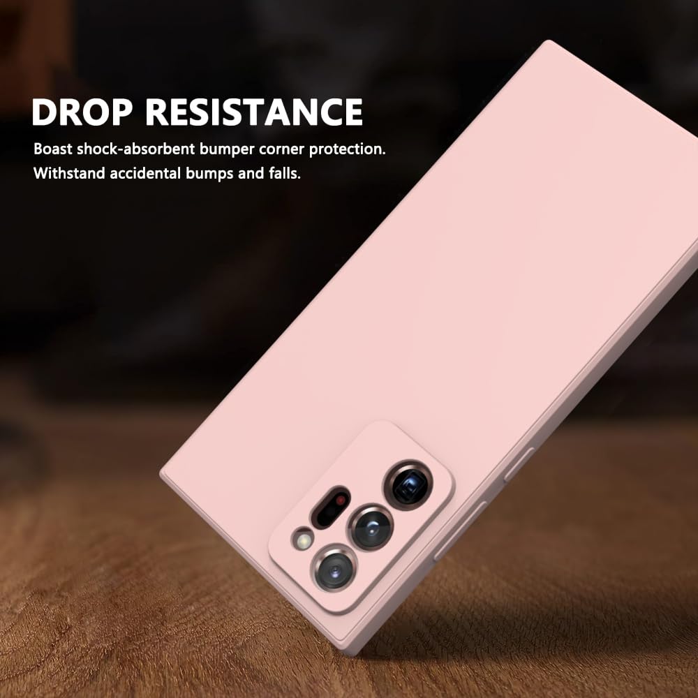Wogroo For Samsung Galaxy Note 20 Ultra Case Pink, Scratch Resistant With Soft Touch, Slim Thin Phone Cover For Samsung Galaxy N
