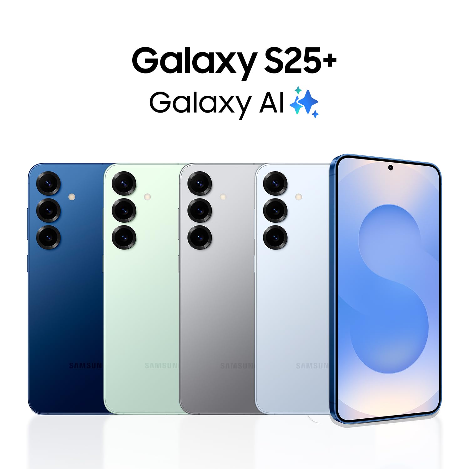 Samsung Galaxy S25+ Cell Phone, 512Gb Ai Smartphone, Unlocked Android, Ai Camera, Fast Processor, Proscaler Display, Long Batter