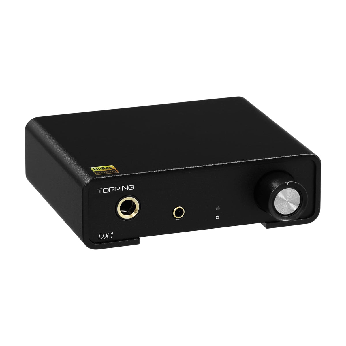 Topping Dx1 Mini Stereo Dac Headphone Amplifier Combo   280Mw X2 Powerful Output Two Stage Gain Switch Usb Chargable Discrete Lnrd Ak4493S Xu208 384Khz/32Bit Native Dsd256 Hifi Home Audio (Black)