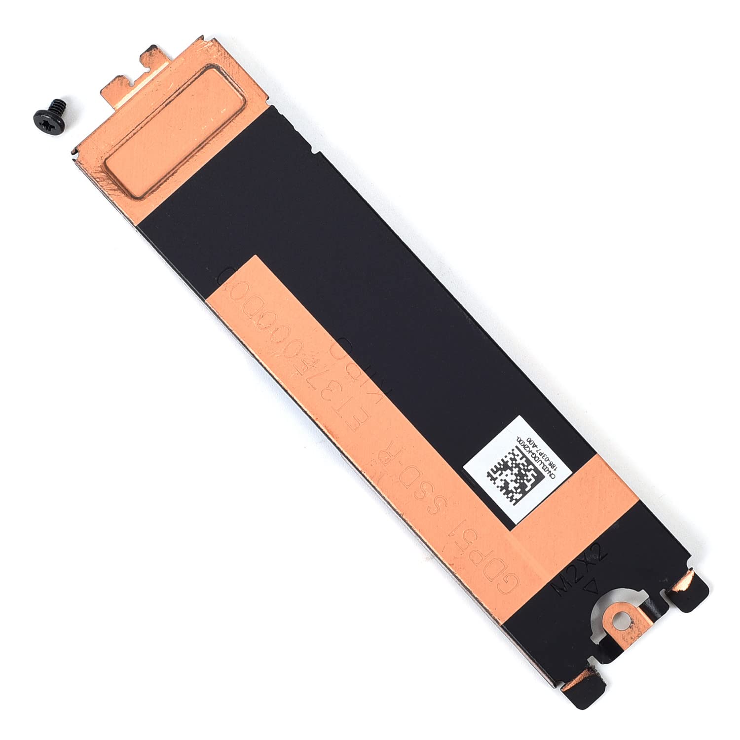 Slot 2 M.2 Ssd Hard Drive Heatsink Cover With Thermal For Dell Xps 15 9520 9510 9500, Dell Xps 15 9520 9510 Ssd Heatsink P/N: 04