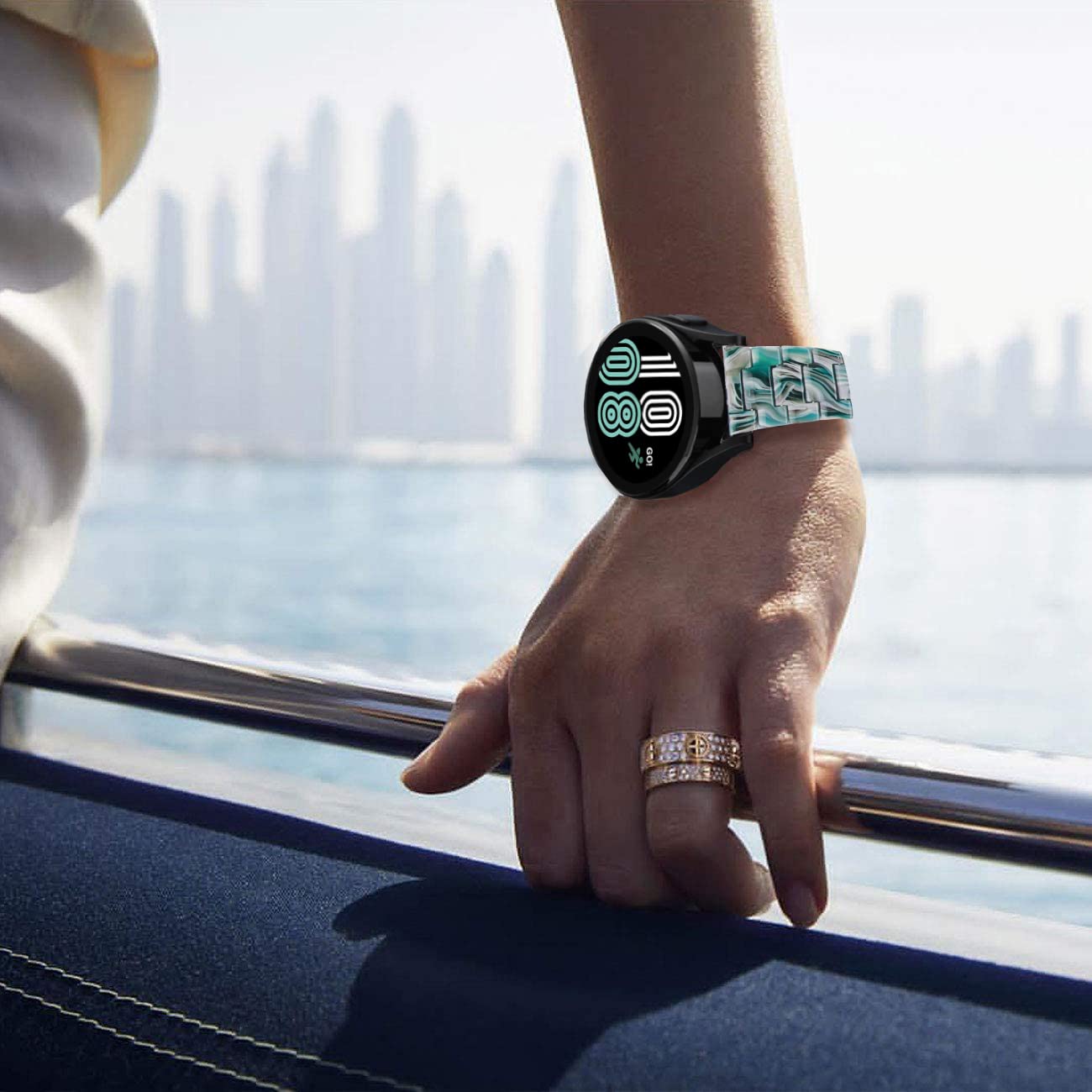 Dealele Bands Compatible With Samsung Galaxy Watch 6/6 Classic / 5/5 Pro/Galaxy Watch 4/4 Classic / 3 41Mm / Active 2, 20Mm Colo