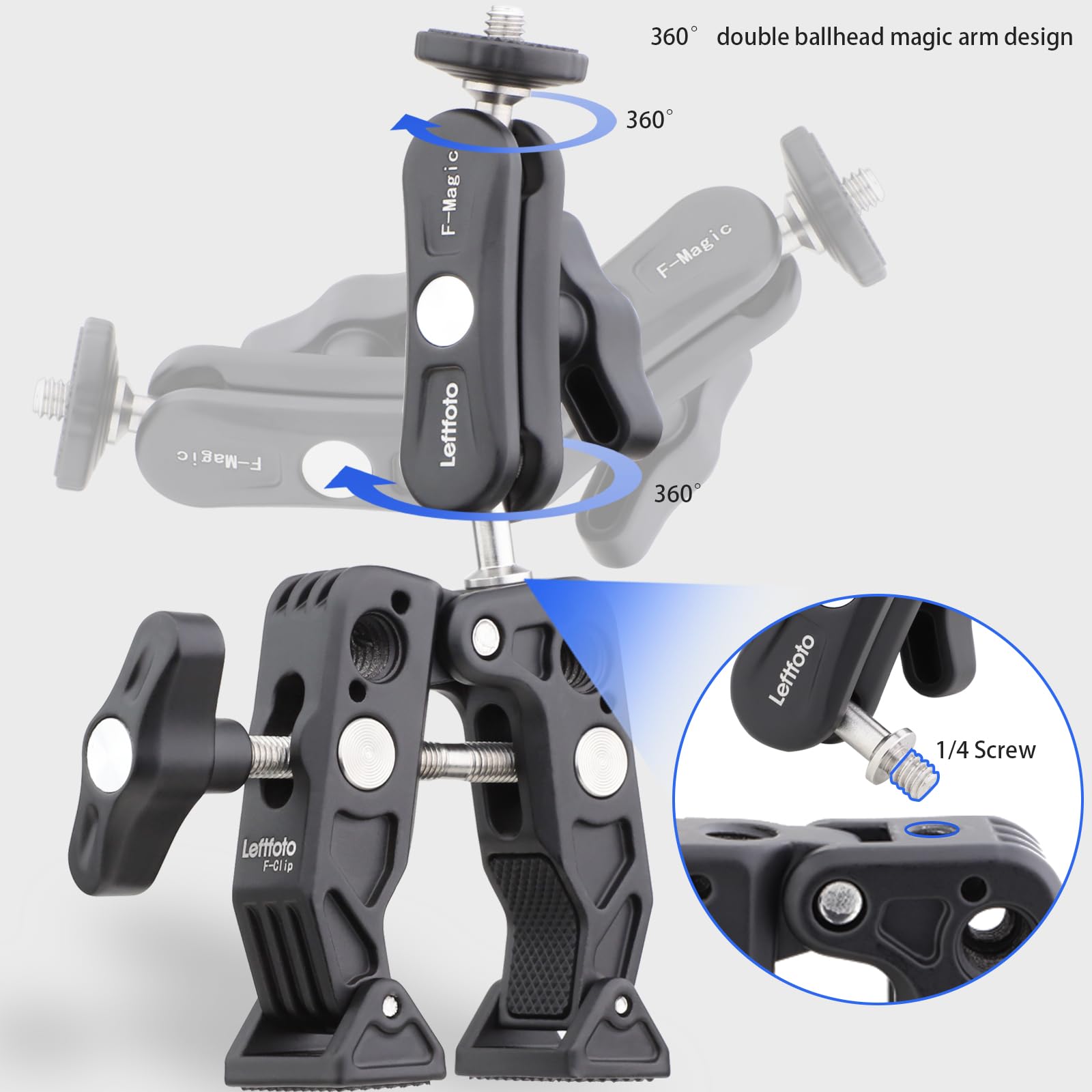 Bike Bicycle Motorcycle Camera Monitor Selfie Extension Mount For Gopro Hero 12 11 10 Dji Action 4 3 Insta360 X3,Universal Super
