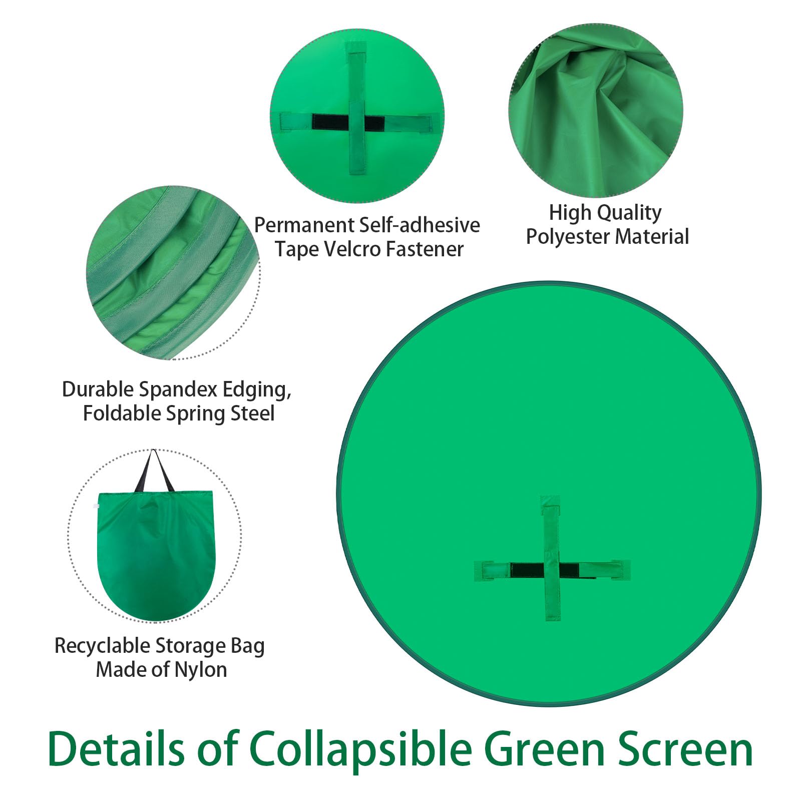 Portable Green Screen Chair,Grabado 56 In Greenscreen Backdrop With Stand,Collapsible Small Green Background,Chroma Key,Backgrou