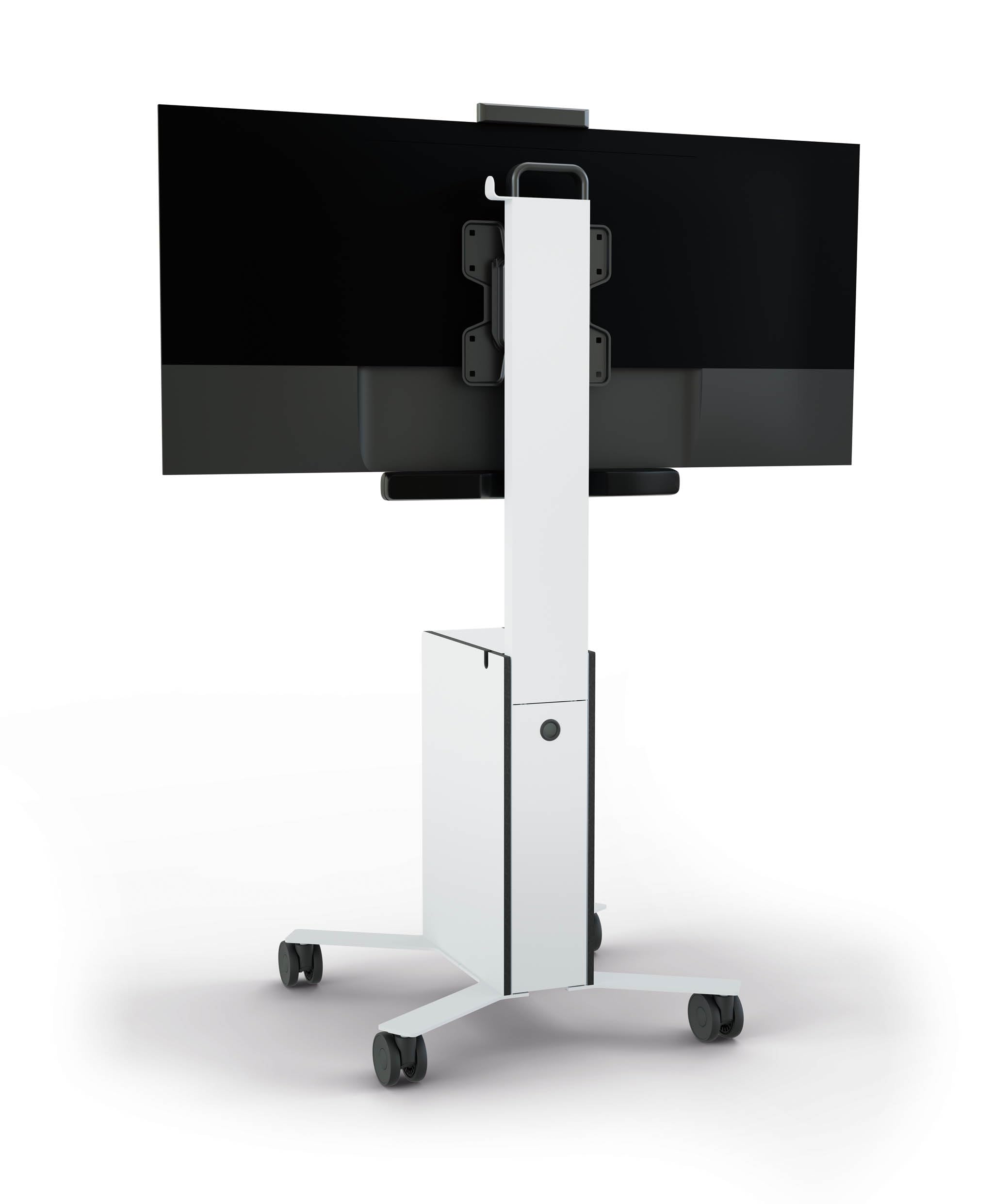 Durable Mobile Tv Cart   Portable Tv Stand With Wheels For Video Conferences And Presentations, Mobile Tv Stand, Portable Screen