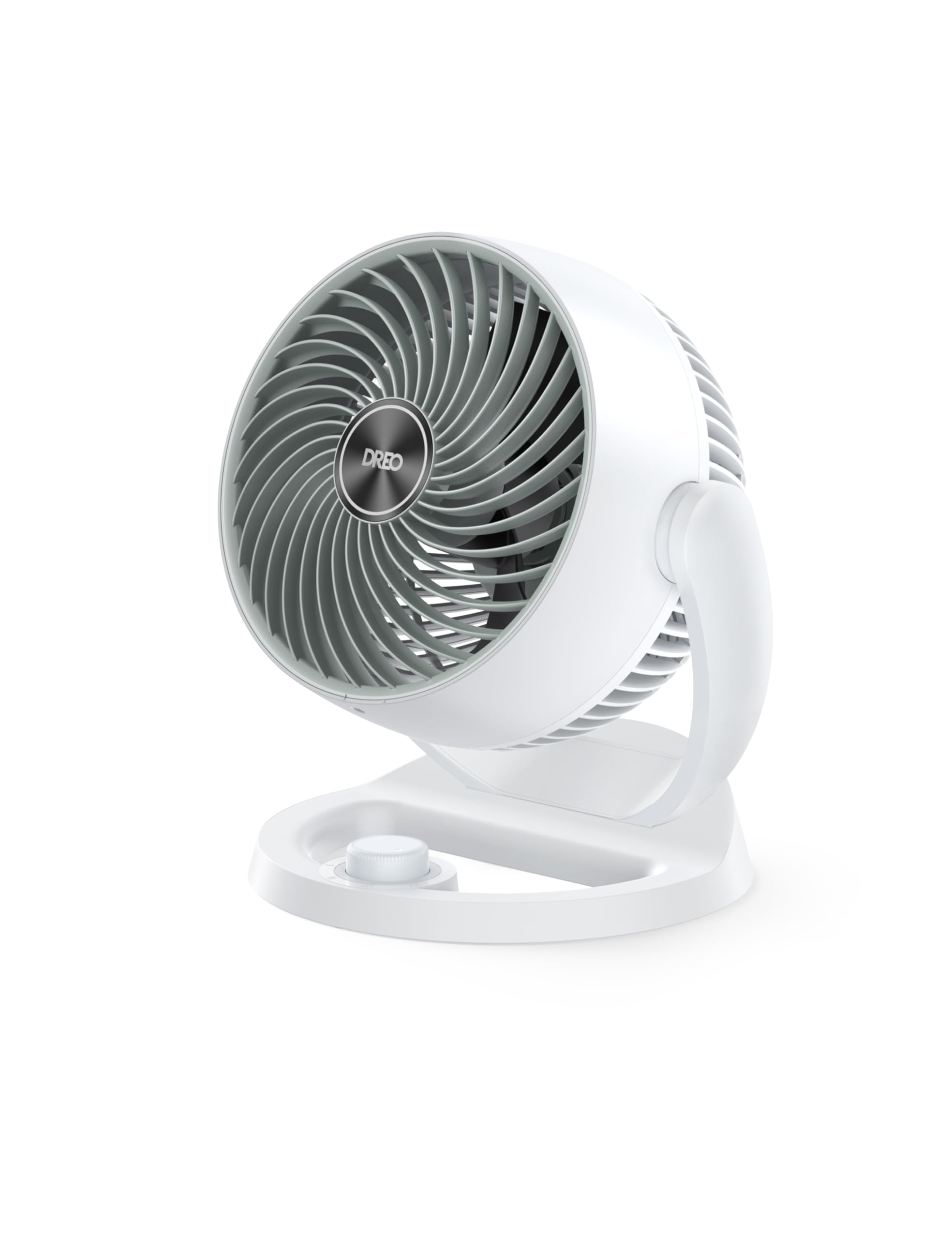Dreo 11.8 Air Circulator Fan, Desk Fan, 70ft Whole Room Air Circulation, Table Fan, 120 adjustable tilt, 3 Speed, 28db Low Noise