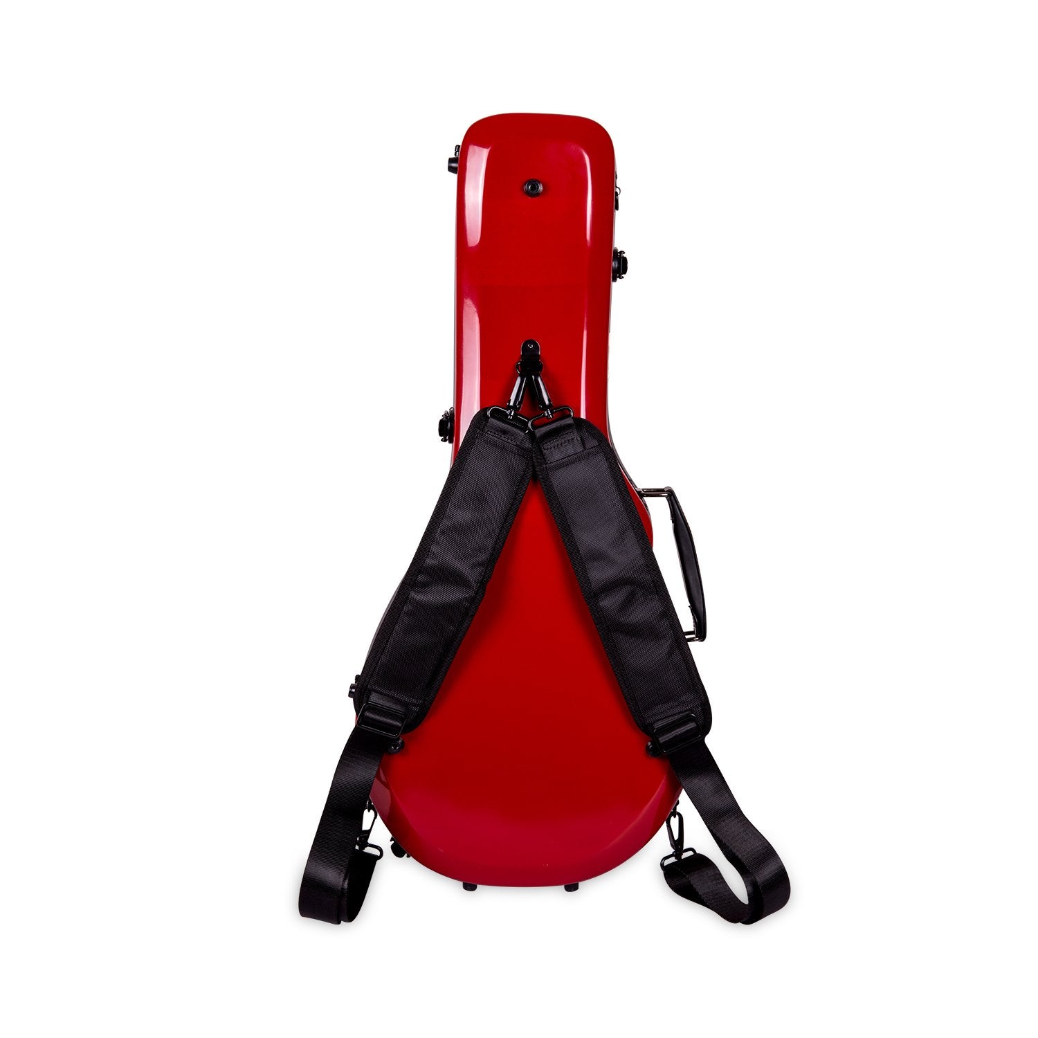 Crossrock Crf1000Mfrd Fiberglass Mandolin Case, Fit For Both F Style And A Style,Red