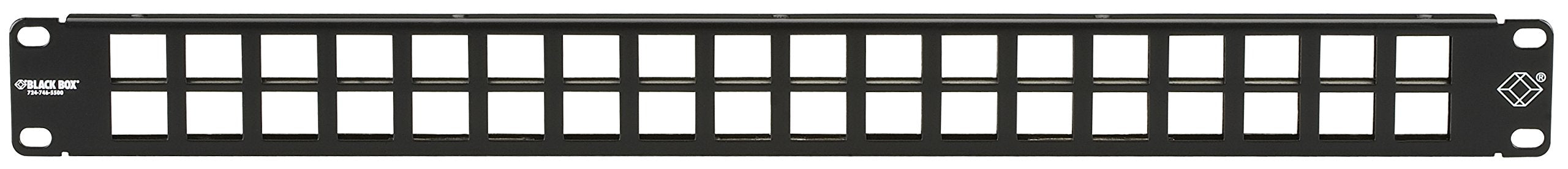 Black Box Multimedia Patch Panel, 1U, 36-Port