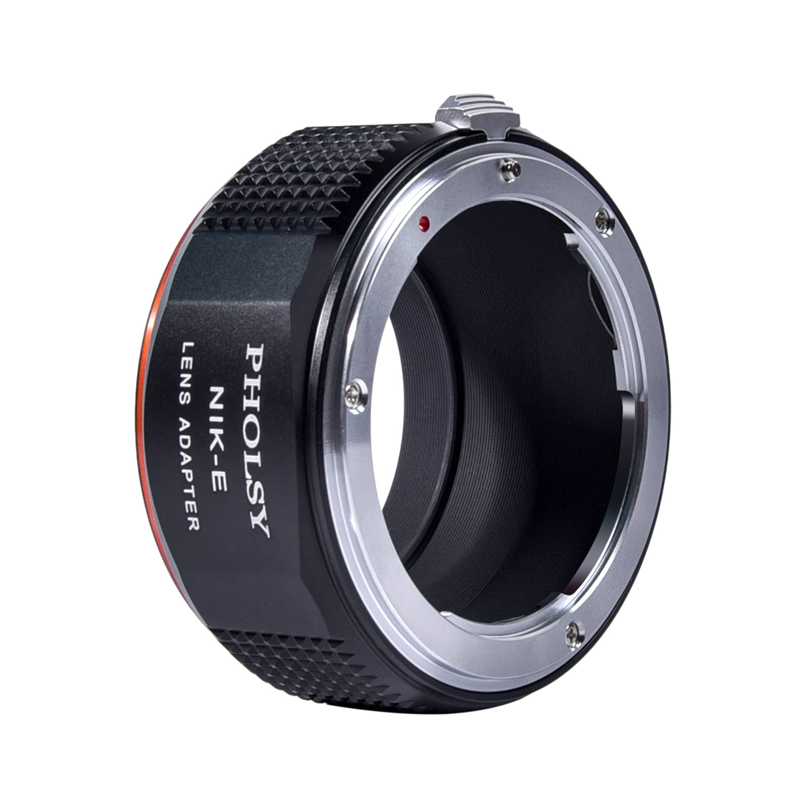 Pholsy Lens Mount Adapter For Nikkor Ai/F/Ais/Af/Af I/Af S Mount Lens, Compatible With Nikon F Lens To E Mount Camera Compatible