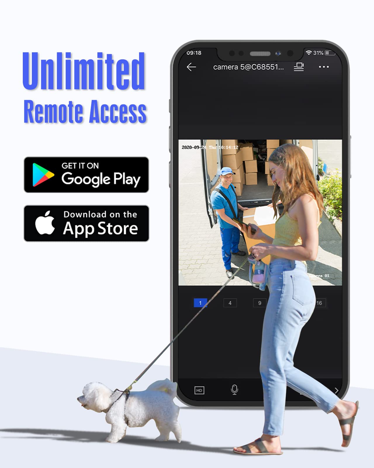 Annke 3K Lite H.265+ Security Dvr Recorder With Ai Human/Vehicle Detection, 8Ch Hybrid 5 In 1 Cctv Dvr For Surveillance Camera, Supports 8Ch Analog And 2Ch Ip Cameras, Remote Access (No Hard Drive)