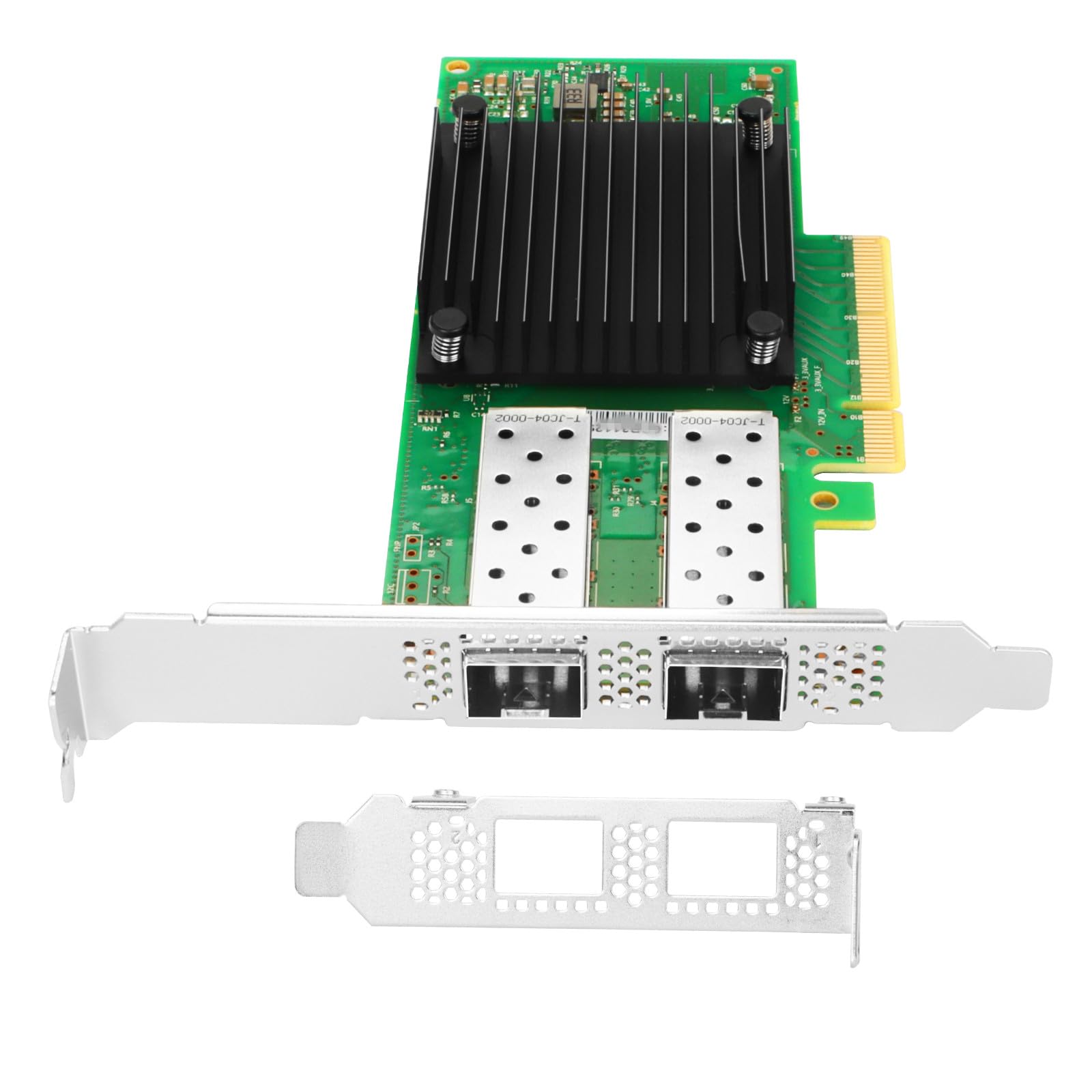 Vogzone 25Gbe Nic Card For Mellanox Mcx512A-Acat, Pcie 3.0 X8 25Gb Ethernet Nic With Mellanox Connectx-5 En Chipset, Dual Sfp28