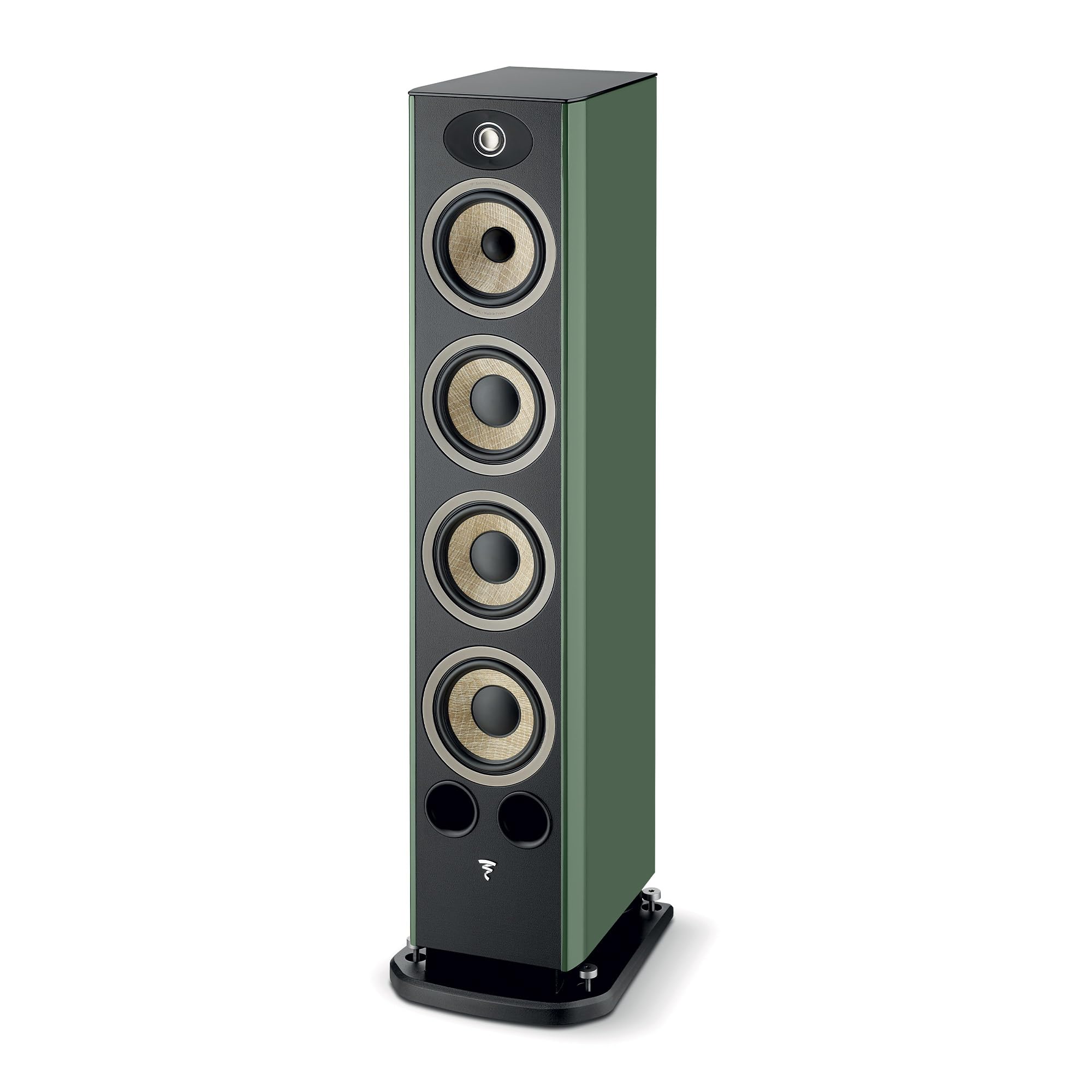 Focal Aria Evo X No. 3 Floorstanding Loudspeaker - Each (High Gloss Moss Green)