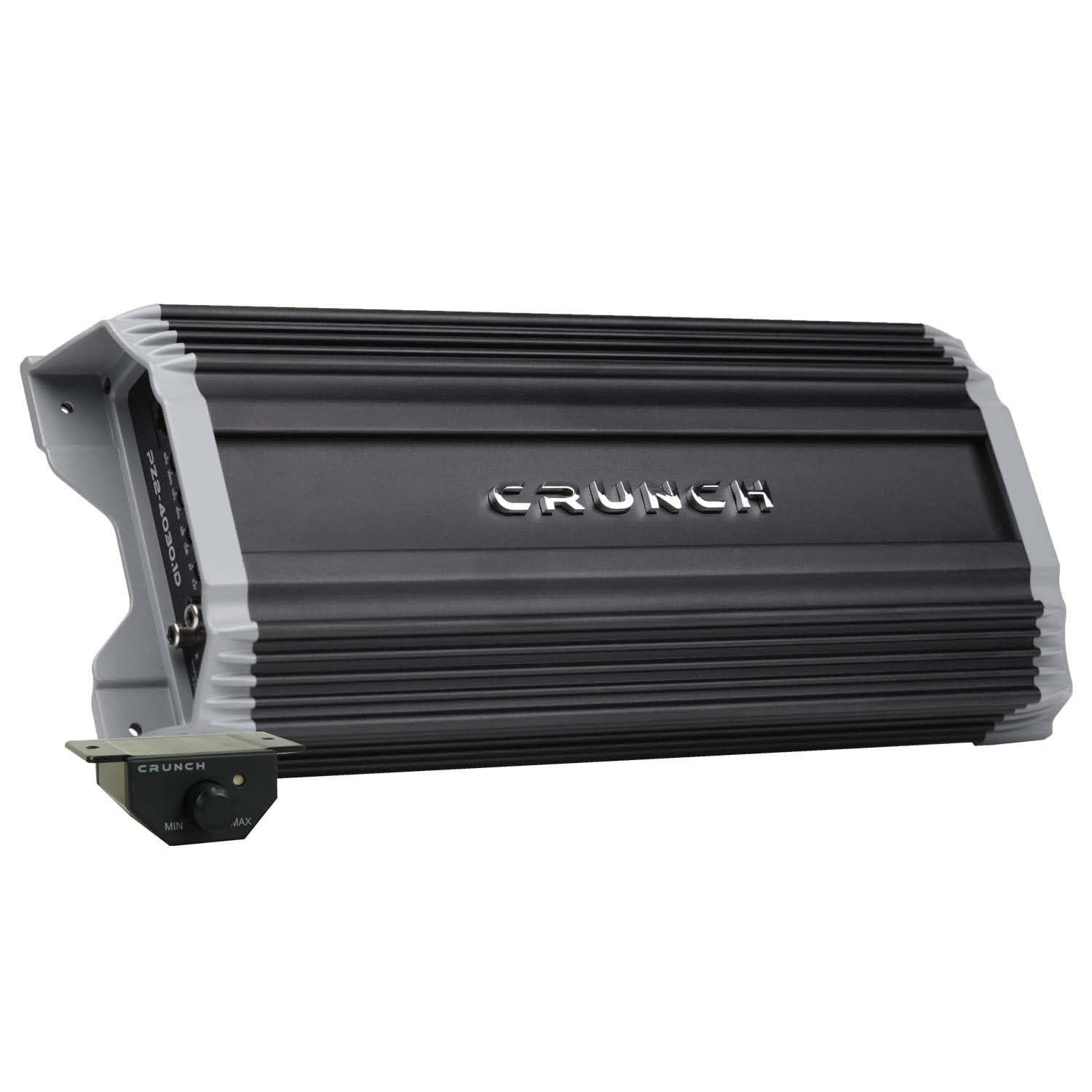 Crunch Pz2 4030.1D Powerzone 4000 Watt Mono Amplifier, Car Audio Amplifier, 1 Ohm Stable, Bass Remote Included