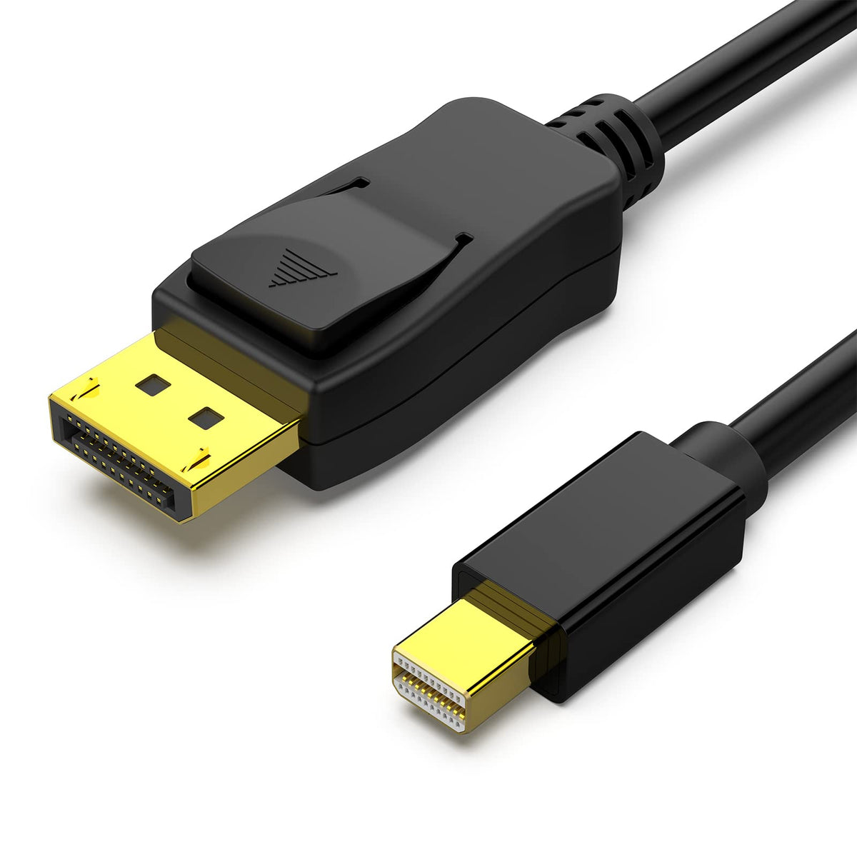 Benfei Mini Displayport To Displayport 3 Feet Cable 4K@60Hz 2K@144Hz, Mini Dp(Thunderbolt Compatible) To Dp Cable (Male To Male)