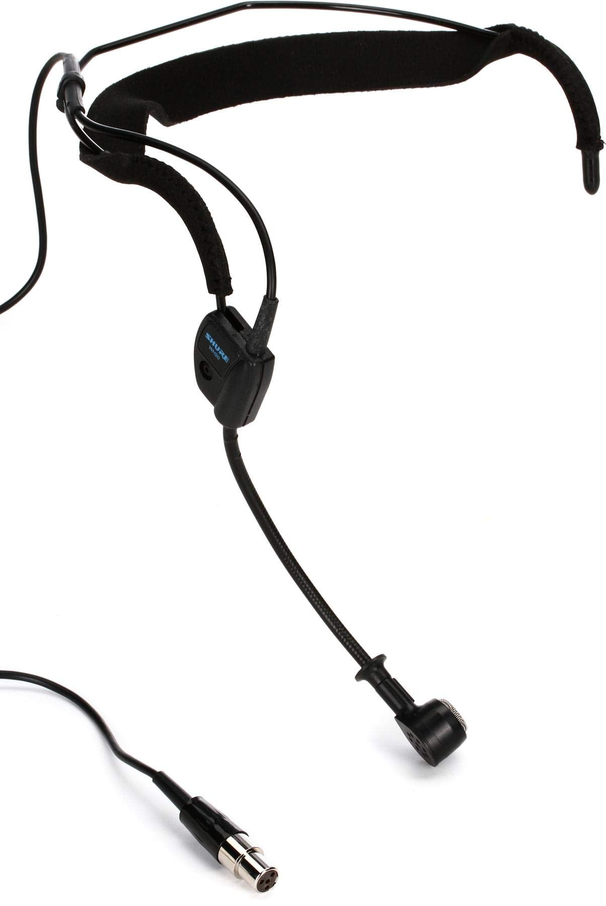 Shure Wh20 Dynamic Headset Microphone   Rugged, Lightweight, Secure Fit For Active Mic Users, Perfect For Instructors/Musicians,