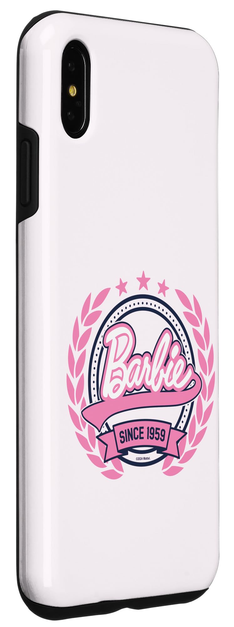 Iphone Xs Max Barbie   Varsity Collegiate Seal Since 1959 Logo Case