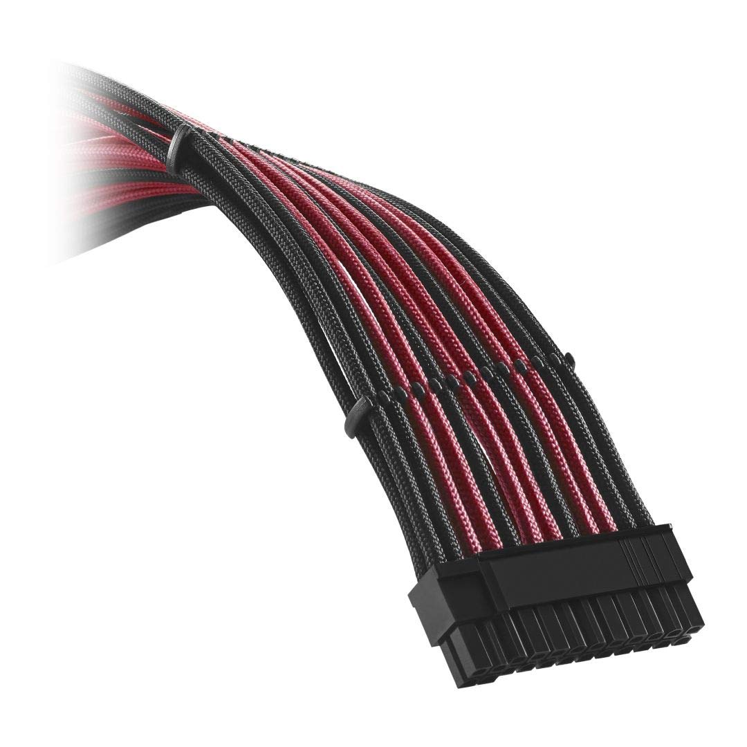 Cablemod Rt Series Classic Modflex Sleeved Cable Kit For Asus/Seasonic/Phanteks Revolt (Black + Red)
