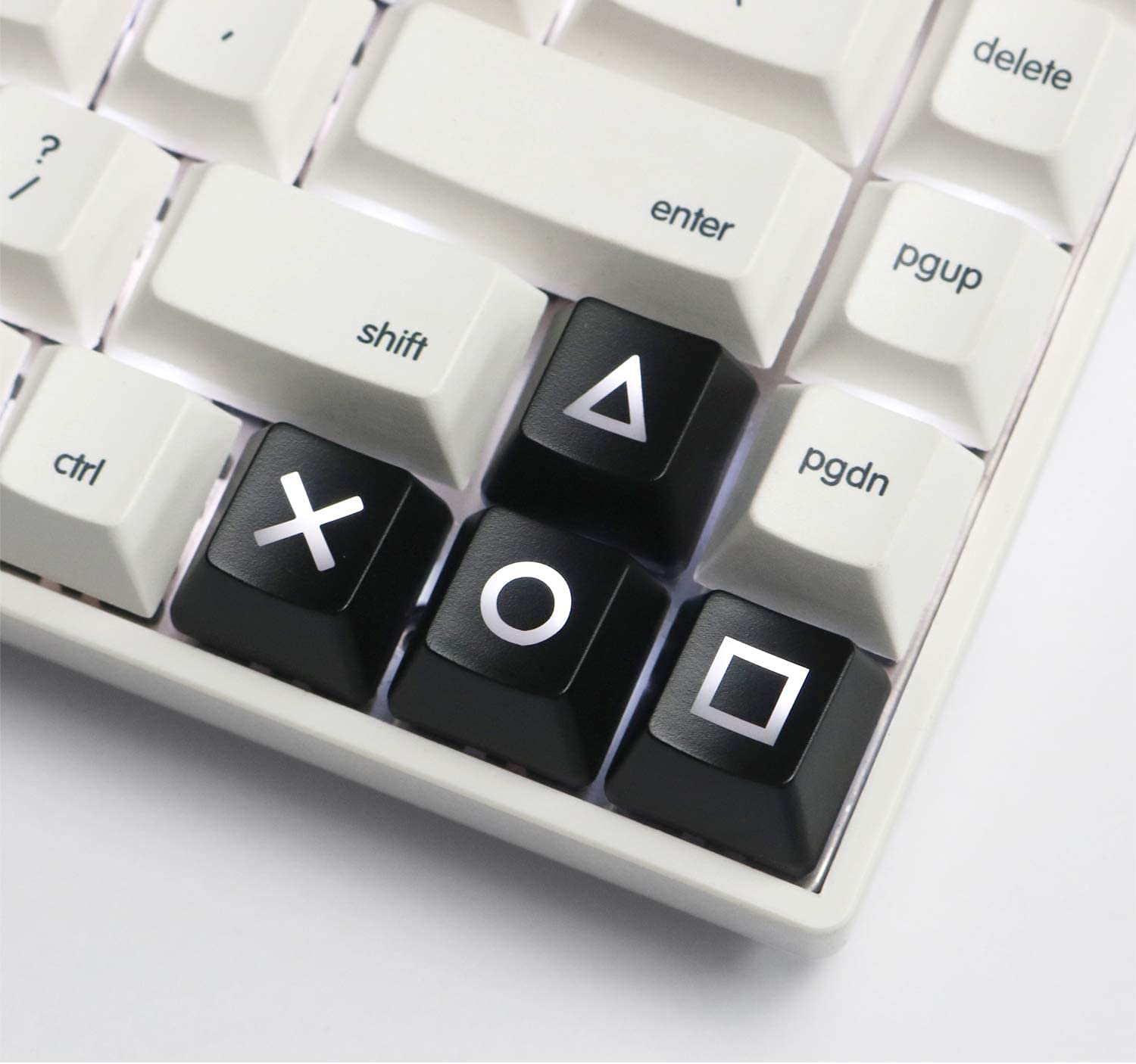 Lzydd Keyboard Keycaps W A S D Arrow/Direction Key Psp Controller Pattern Cherry Mx Key Cap For Mx Switches Backlit Mechanical G