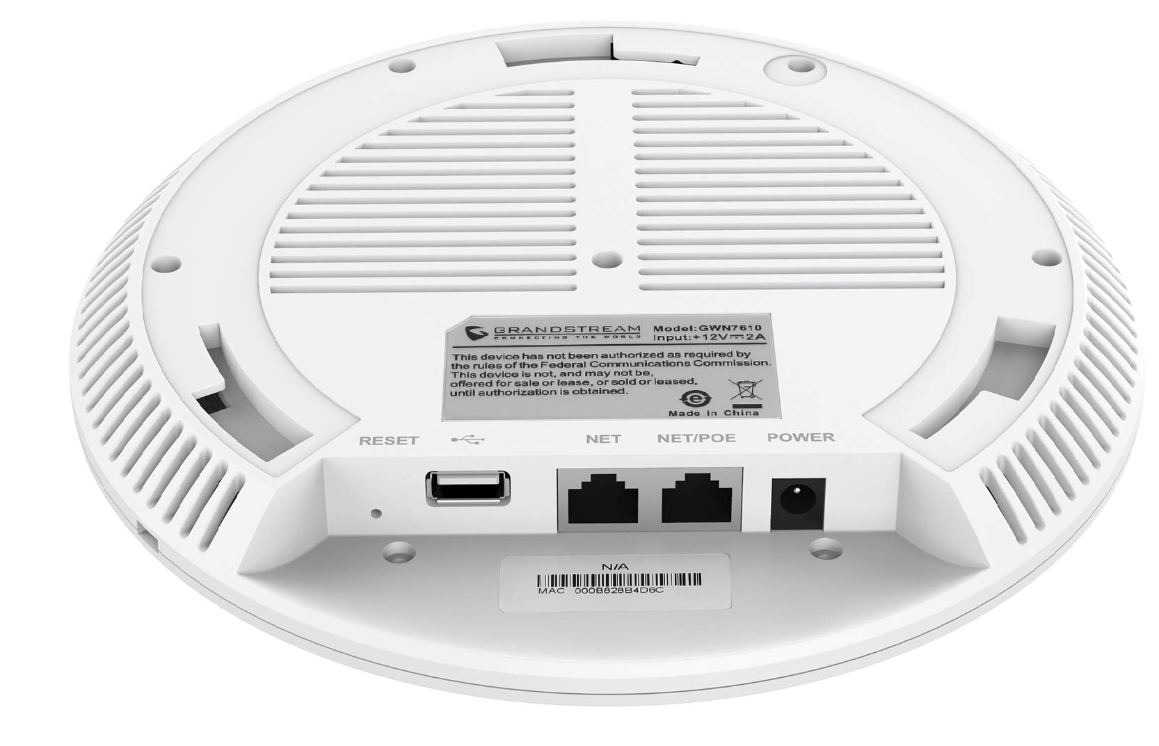 Grandstream Gwn7610 Enterprise 802.11Ac Wi Fi Access Point