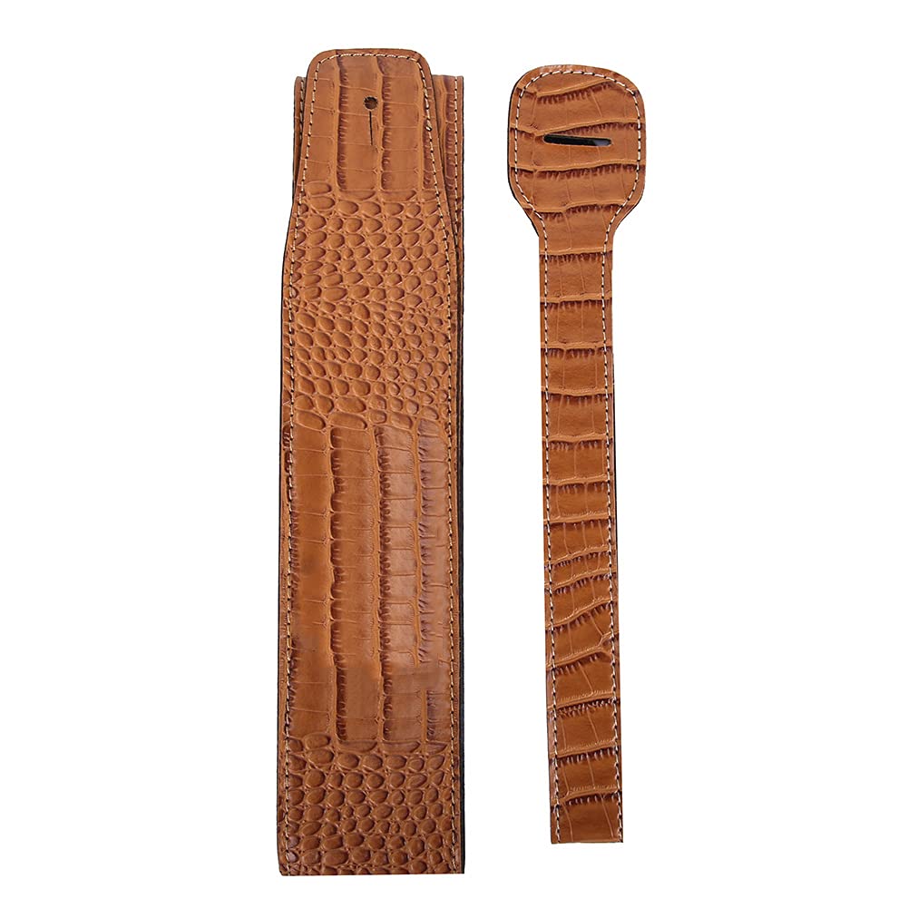 Ubervia Long Service Life Bass Shoulder Strap, Comfortable Durable Classical Guitar Shoulder Strap, for Acoustic Guitar Electric