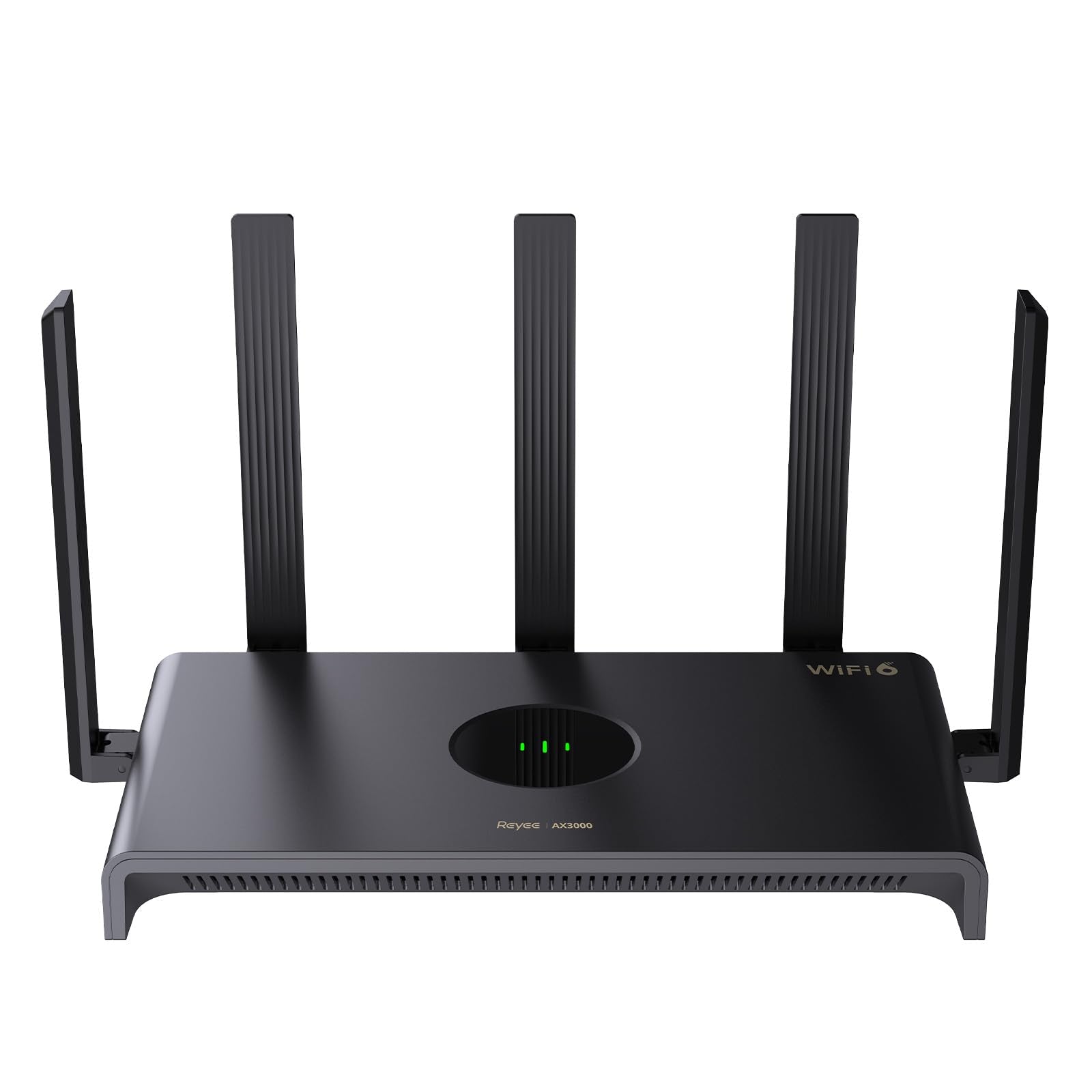 Reyee Ax3000 Wi Fi 6 Router, Dual Band Internet, 802.11Ax Wireless, Coverage Up To 3,000 Sq. Ft., Gigabit Wan Aggregation, Wpa3,