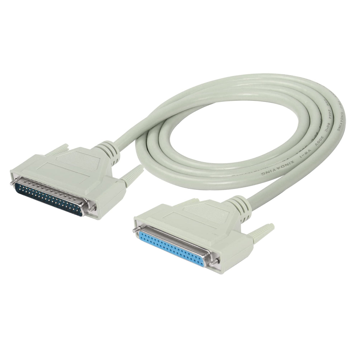 Meiriyfa Db37 37Pin Extension Cable Serial D Sub 37 Pin Printer Parallel Connector Cable Pure Copper Core For Engineering Wiring