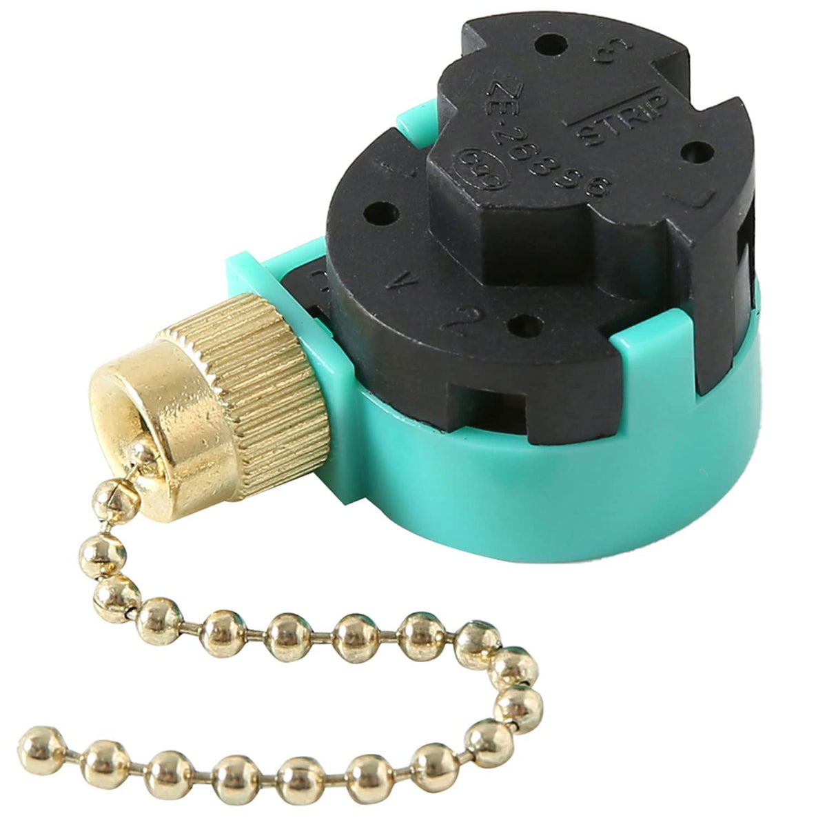 Ceiling Fan Replacement Parts Zing Ear Ze 268S6, Ceiling Fan Switch 3 Speed 4 Wire Pull Chain Cord Switch Speed Control Compatib